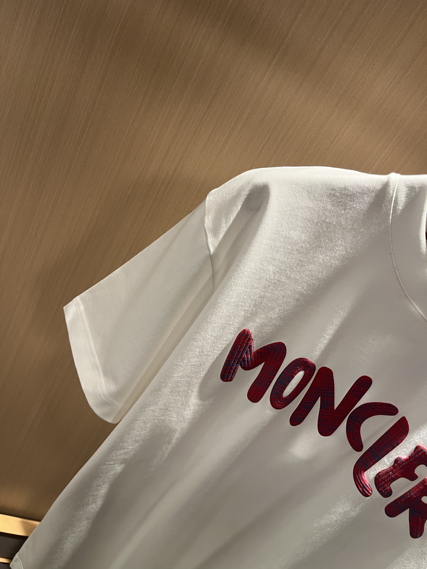 Moncler蒙家 2026春夏最新男女同款👫贸易订单短袖T恤，全品相！！网红款！采用logo图案压胶设