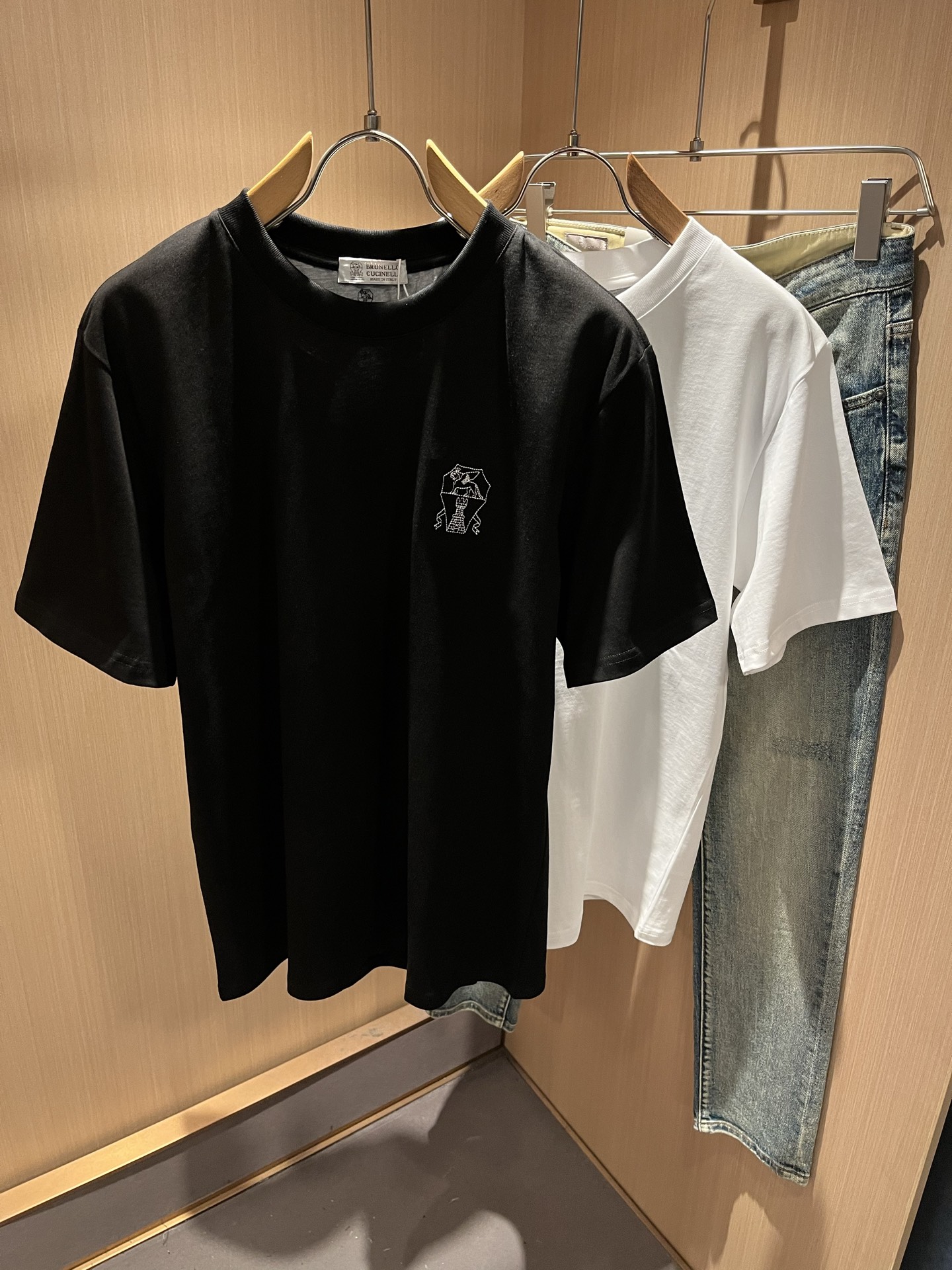 BC-Brunello Cucineli 2026春夏新款男士短袖T恤，众多明星都爱穿的时尚百搭单品！胸