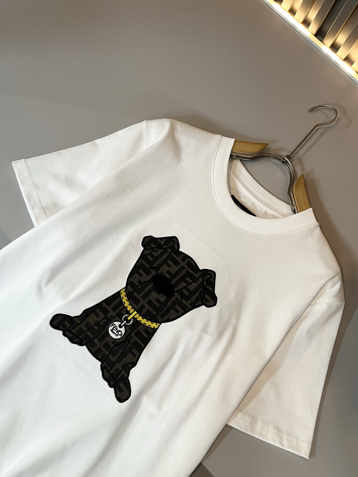 FEN*I 芬*迪2026春夏新款FD家族FF男女同款👫短袖T恤，男女同款👫百搭极简短袖。意大利原厂订单