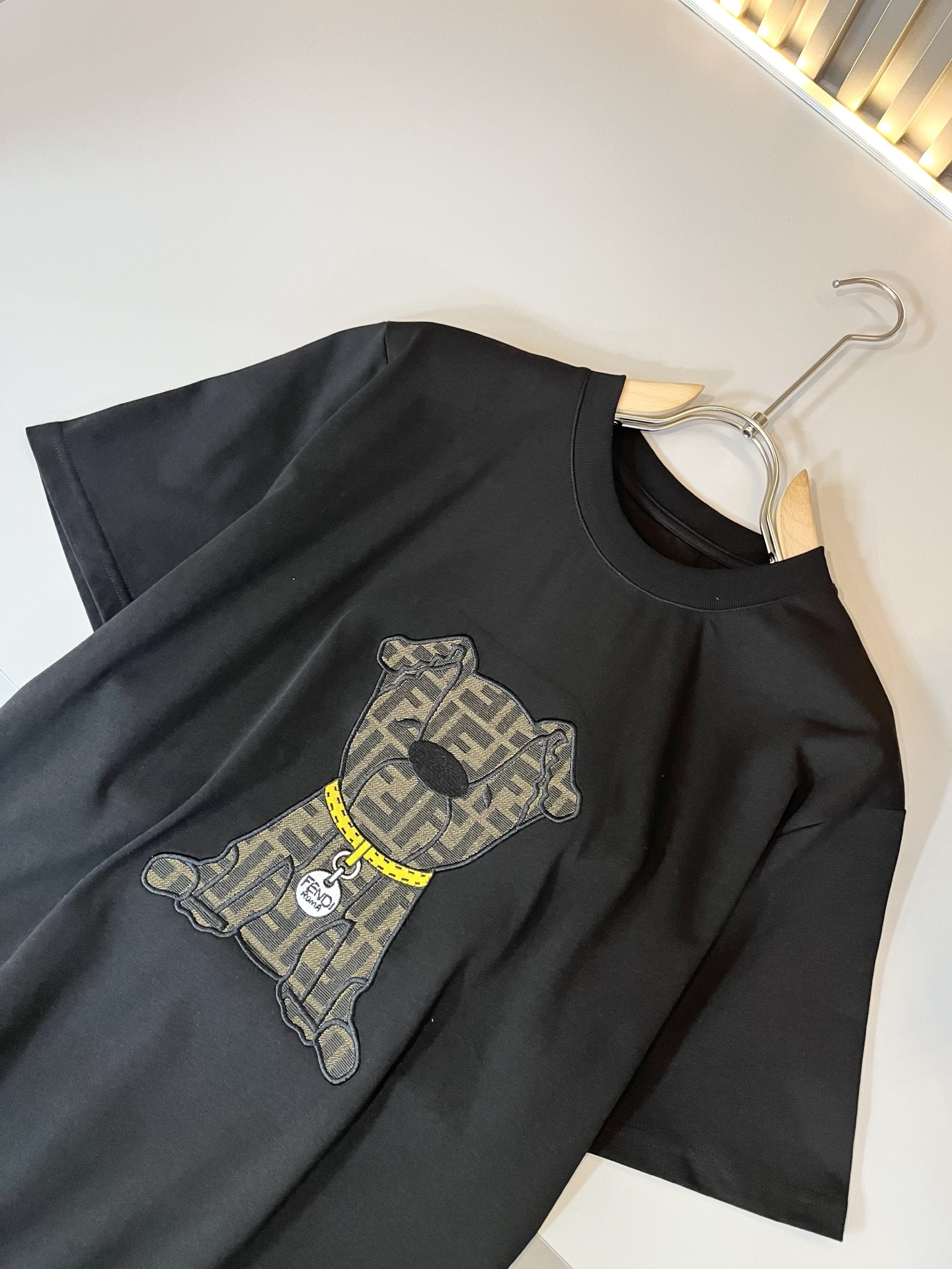 FEN*I 芬*迪2026春夏新款FD家族FF男女同款👫短袖T恤，男女同款👫百搭极简短袖。意大利原厂订单