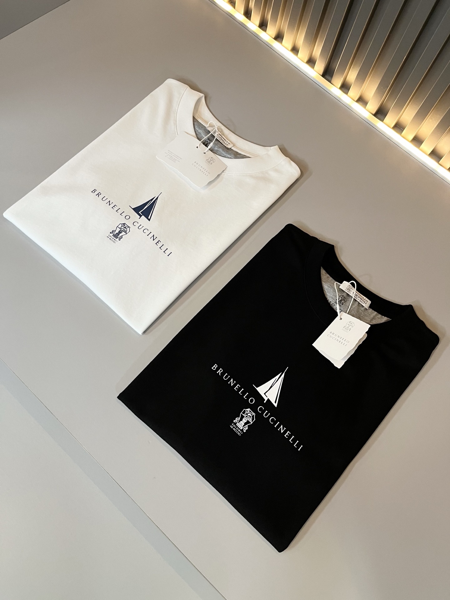 BC-Brunello Cucineli 2026春夏新款男士短袖T恤，众多明星都爱穿的时尚百搭单品！胸