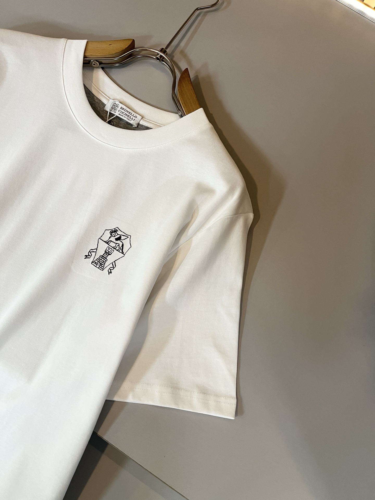 BC-Brunello Cucineli 2026春夏新款男士短袖T恤，众多明星都爱穿的时尚百搭单品！胸