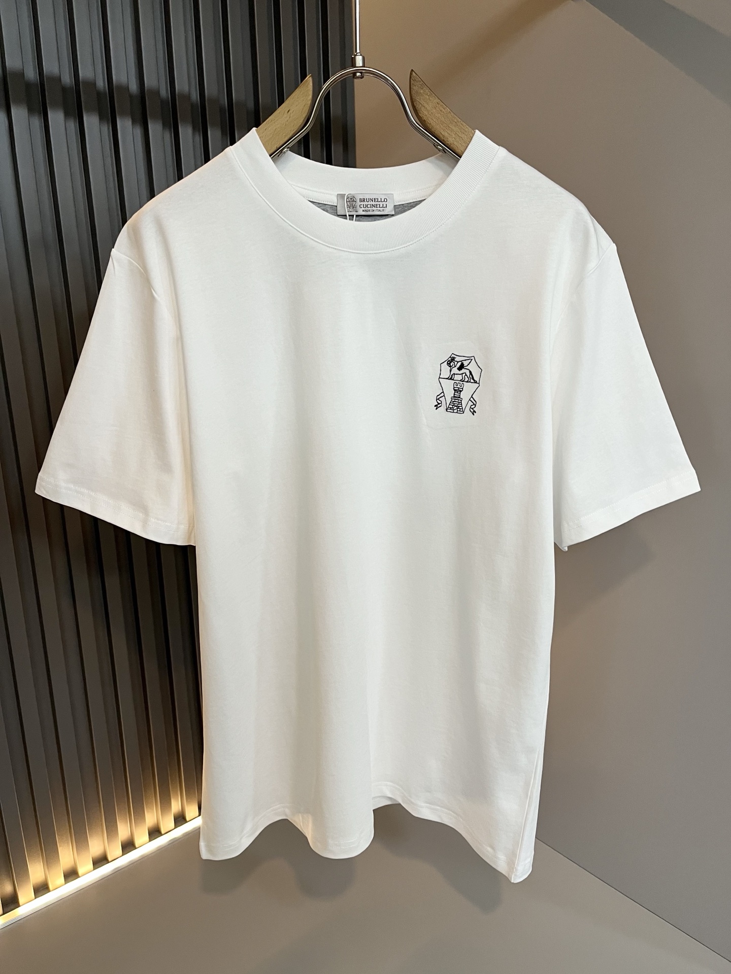 BC-Brunello Cucineli 2026春夏新款男士短袖T恤，众多明星都爱穿的时尚百搭单品！胸