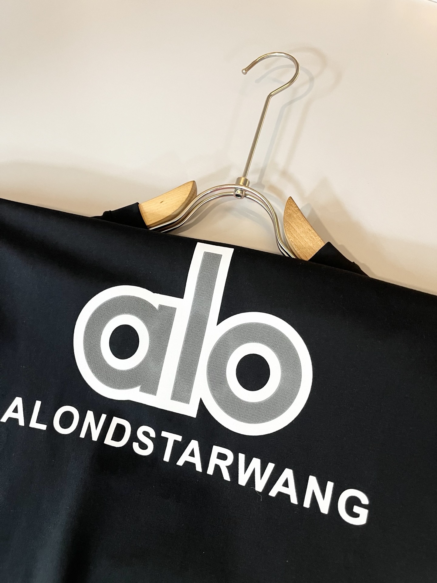 Alo2026春夏全新系列单品上线，非常时髦前卫的一款男女同款短袖T恤，标识logo图案刺绣修饰！区别于