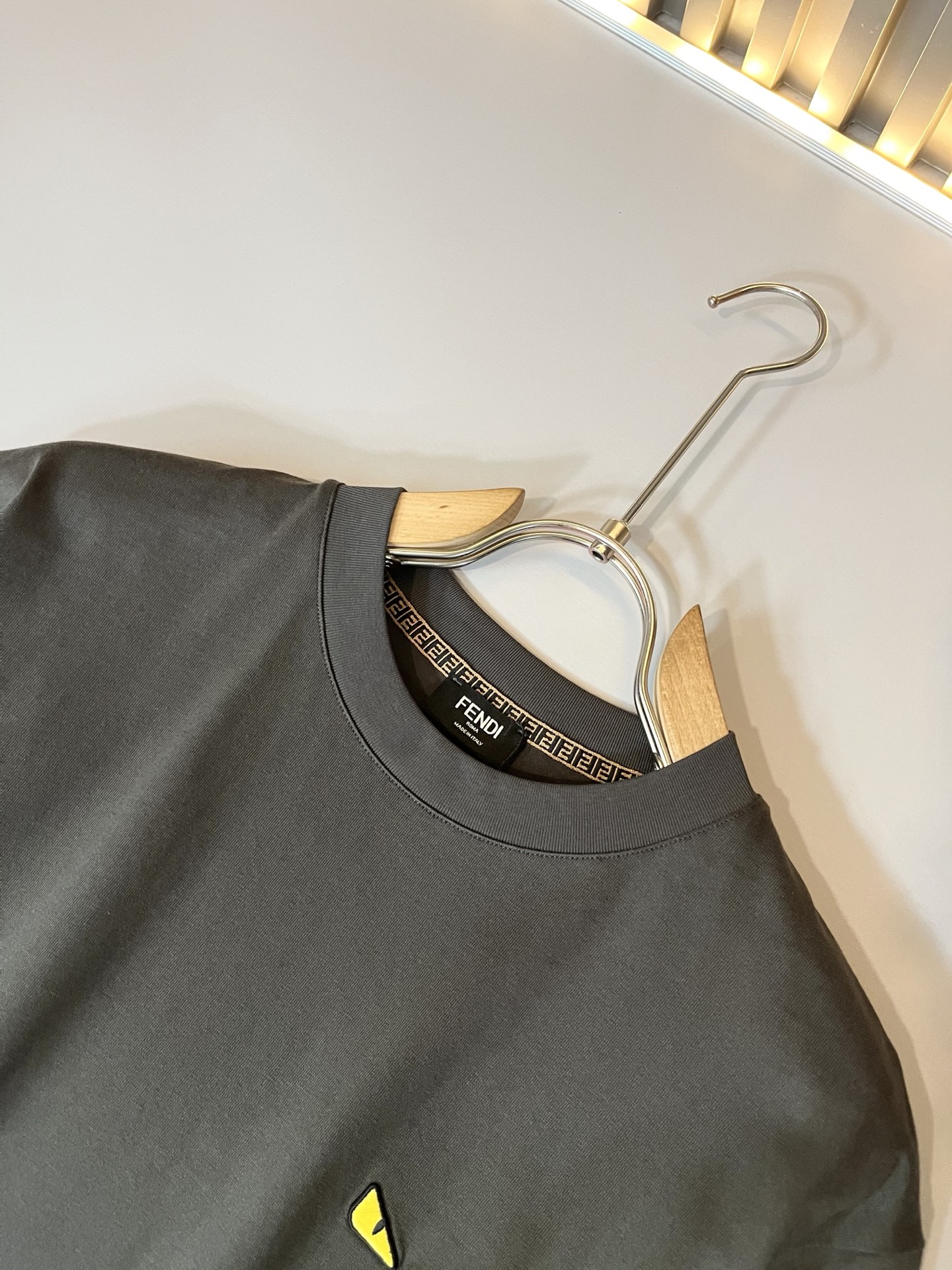 FEN*I 芬*迪2026春夏新款FD家族FF男女同款👫短袖T恤，男女同款👫百搭极简短袖。意大利原厂订单