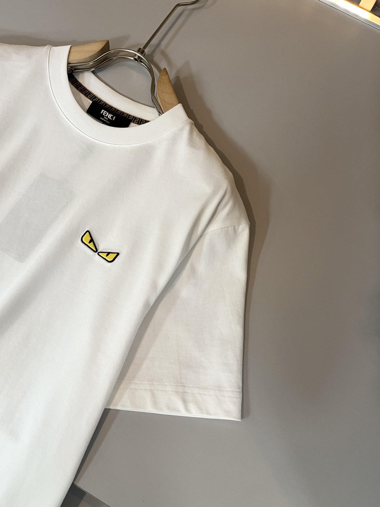 FEN*I 芬*迪2026春夏新款FD家族FF男女同款👫短袖T恤，男女同款👫百搭极简短袖。意大利原厂订单