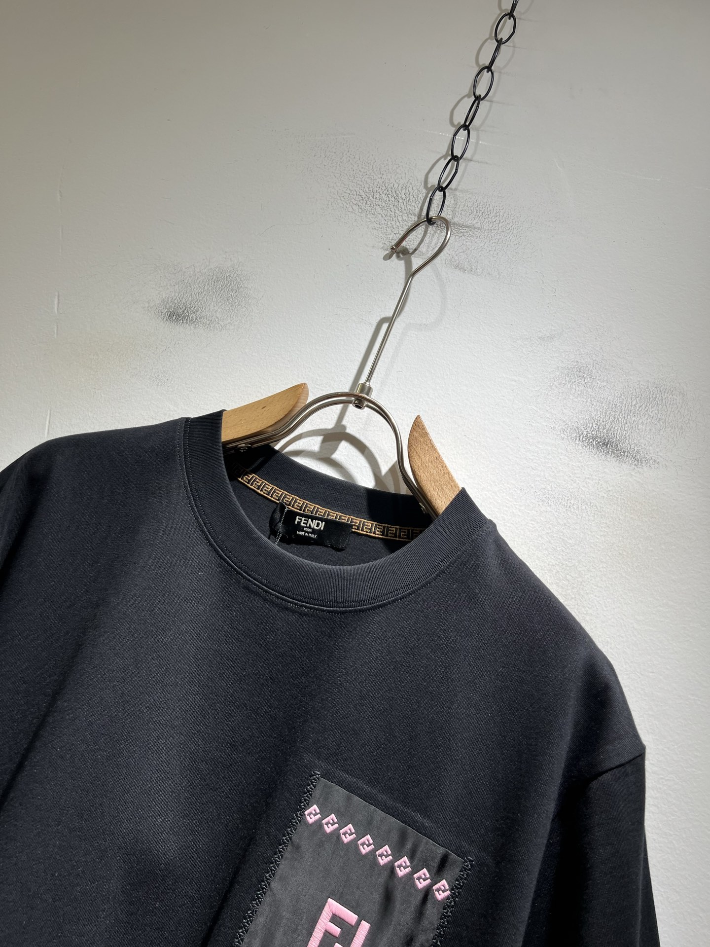 FEN*I 芬*迪2026春夏新款FD家族FF男女同款👫短袖T恤，男女同款👫百搭极简短袖。意大利原厂订单