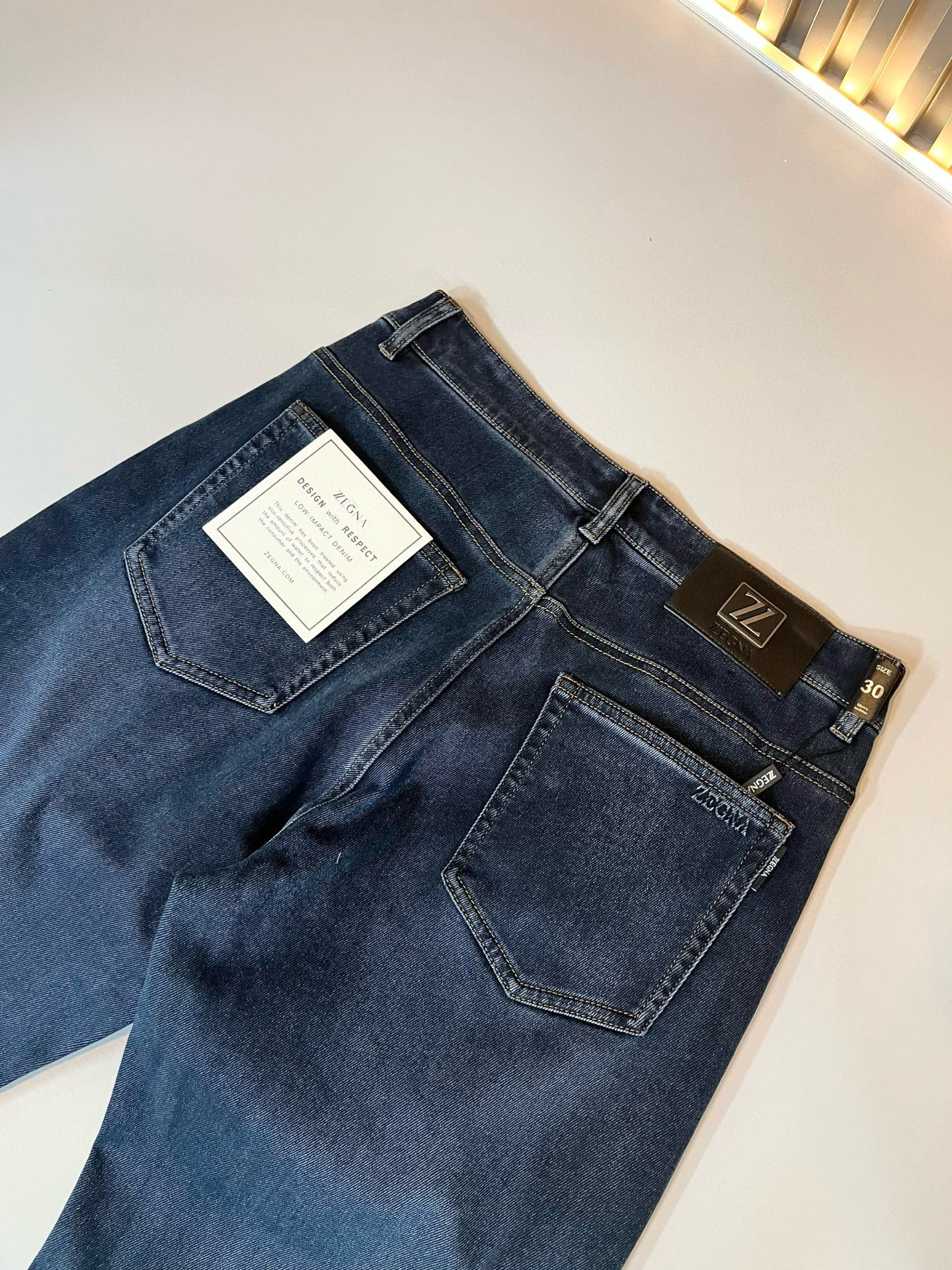 Zegna 杰尼亚 2026春夏新款男士休闲牛仔裤，压轴的渠道货出现了！！柜台同步销售！ 毫不夸张的说，