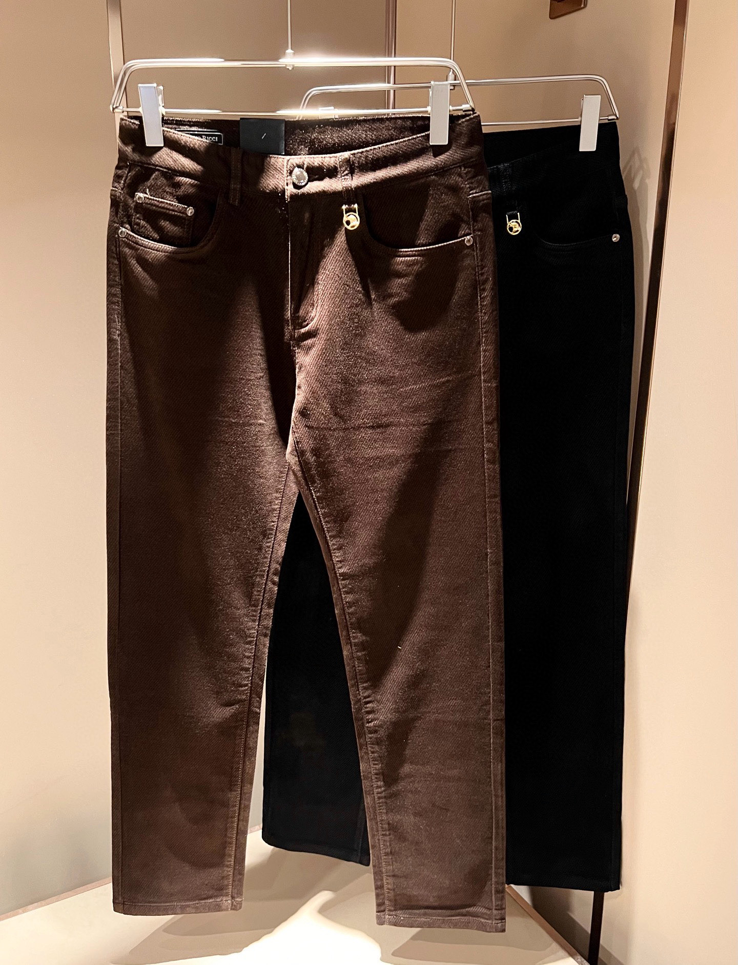 STEFANO RIC*I/史蒂芬.尼治 2026秋冬男士原单灯芯绒休闲裤，重磅推荐！品质“牛啤” 此款