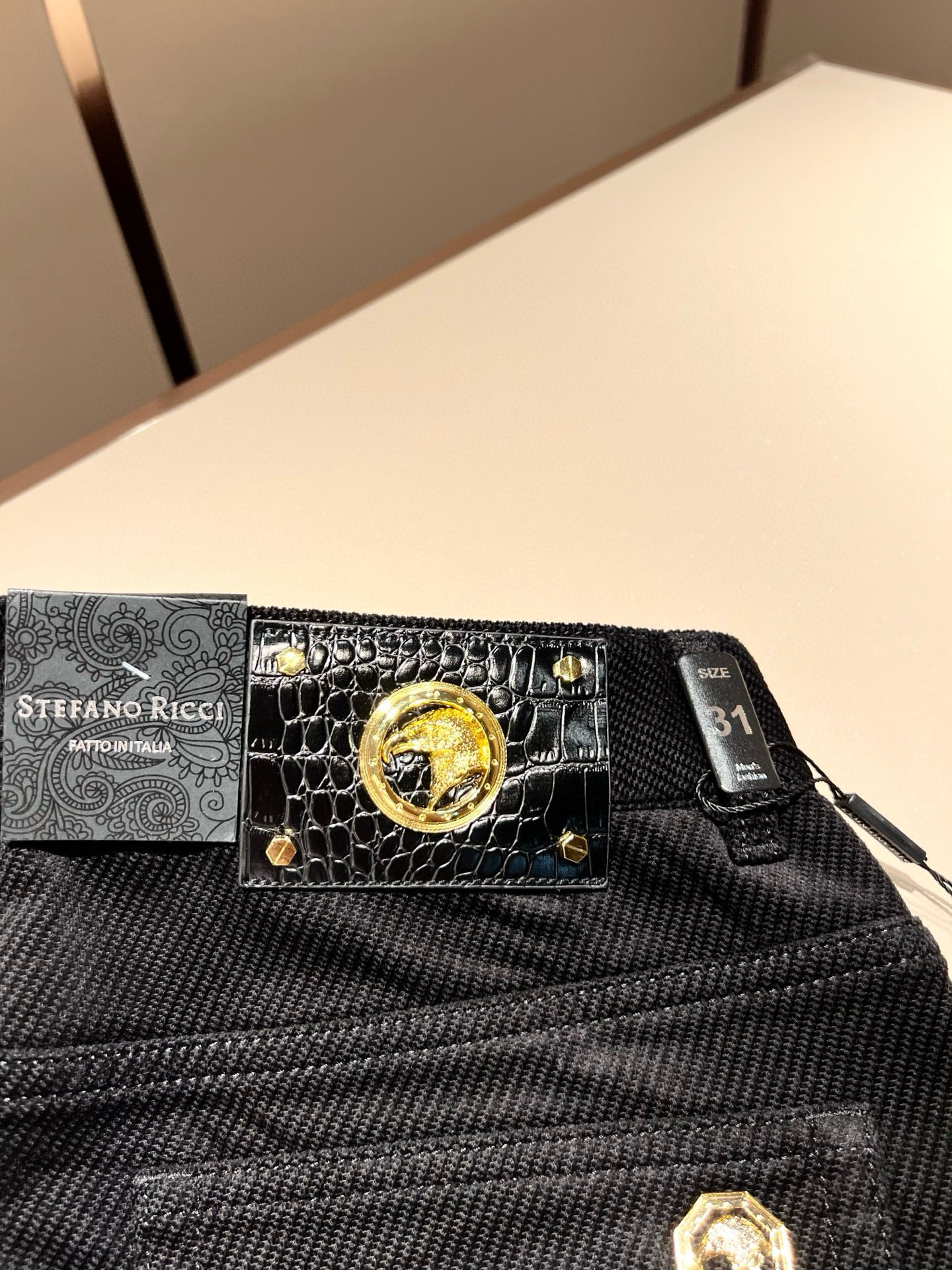 STEFANO RIC*I/史蒂芬.尼治 2026秋冬男士原单灯芯绒休闲裤，重磅推荐！品质“牛啤” 此款