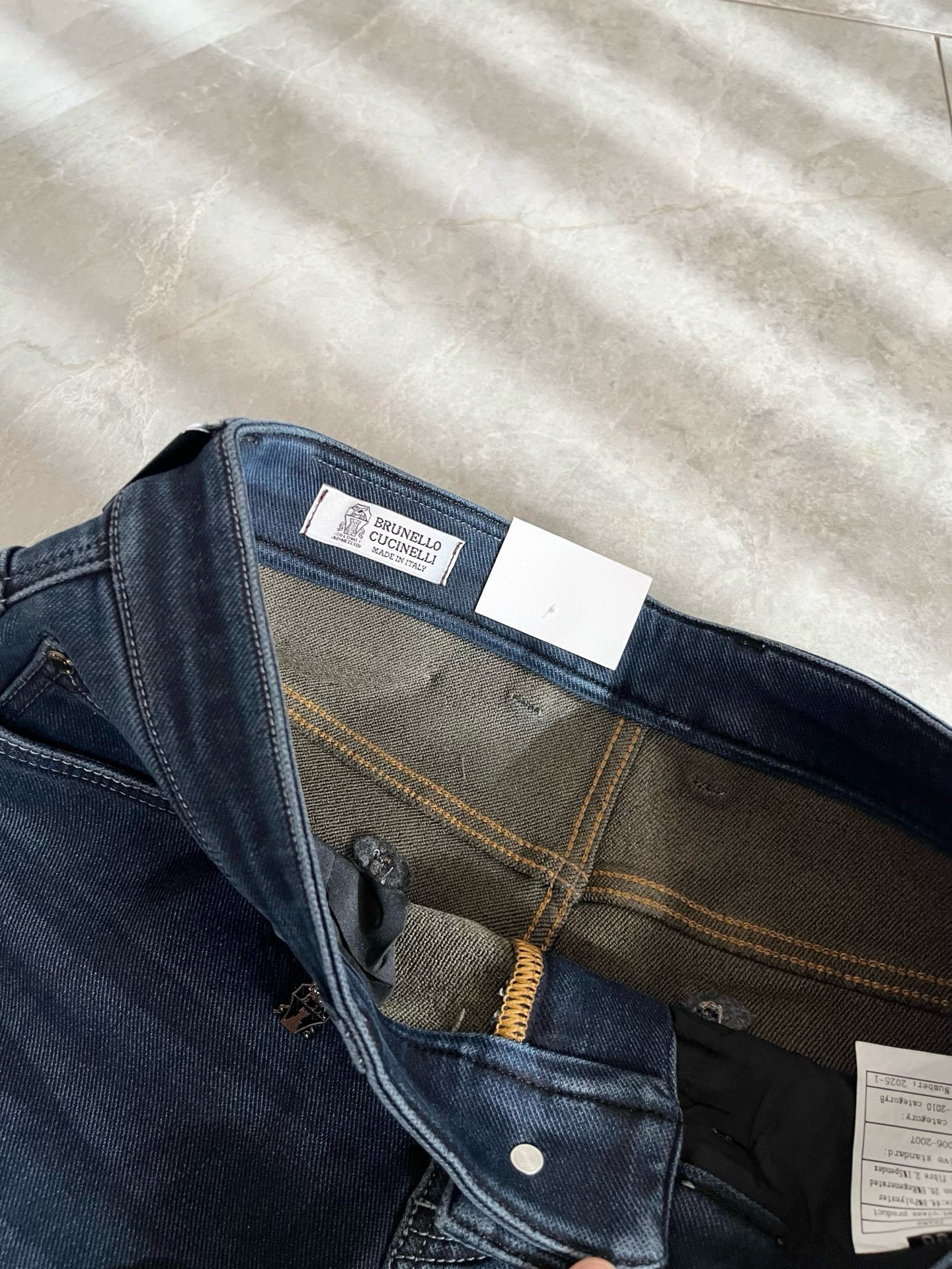 BC-Brunello Cucineli 2026春夏新品男士时装款高端休闲牛仔裤，香港洋行渠道货，日本