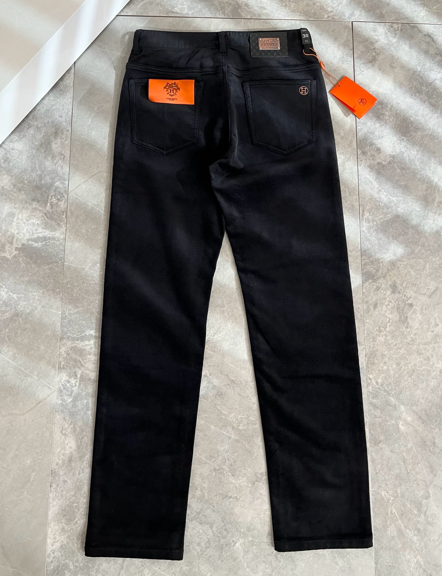 HERM*S 爱*仕 2026秋冬男士高端灯芯绒休闲裤 海外贸易公司渠道订单 ！男士休闲修身直筒休闲裤！