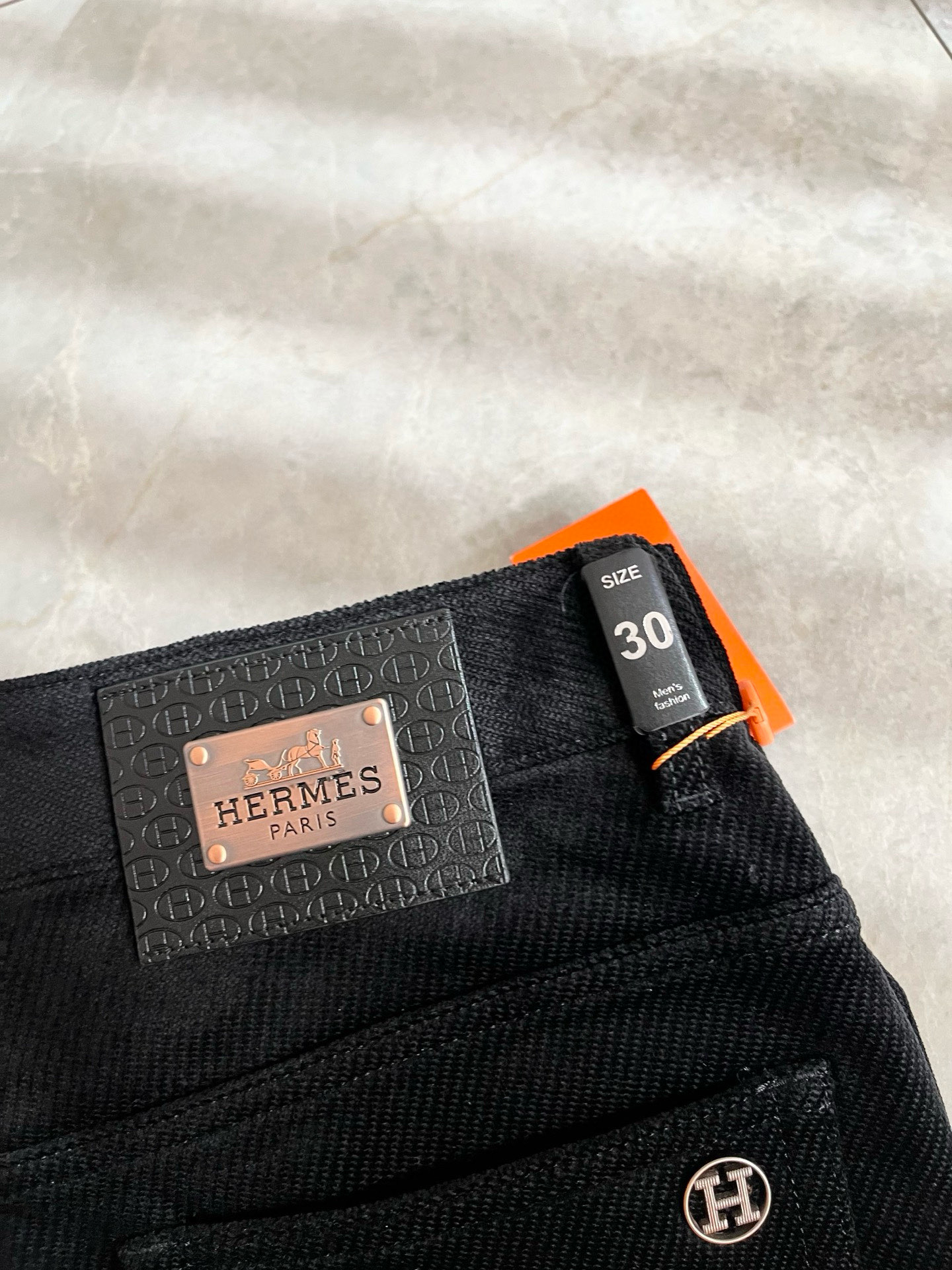 HERM*S 爱*仕 2026秋冬男士高端灯芯绒休闲裤 海外贸易公司渠道订单 ！男士休闲修身直筒休闲裤！