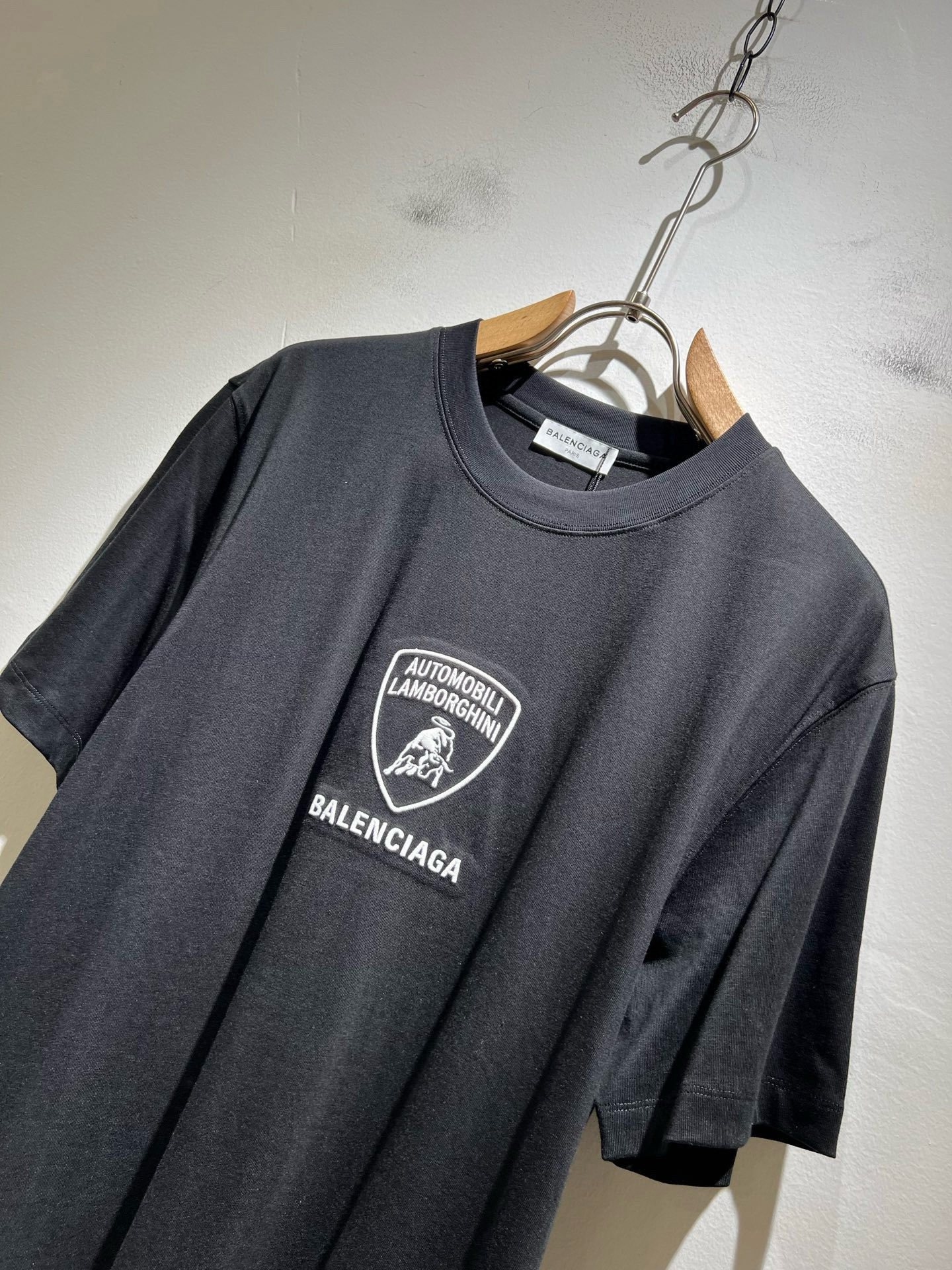 BALENCI*GA巴黎*家 2026春夏新款男女同款👫短袖T恤！走秀图案印花时尚休闲短袖T恤衫！设计l