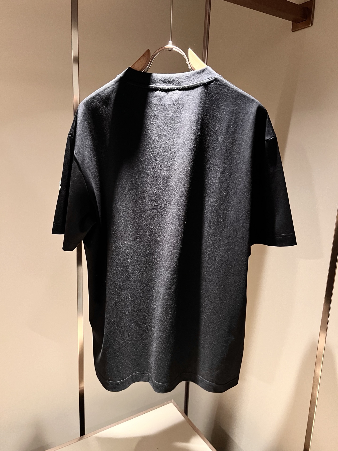 Moncler蒙家 2026春夏最新男女同款👫贸易订单短袖T恤，全品相！！网红款！采用logo图案压胶设