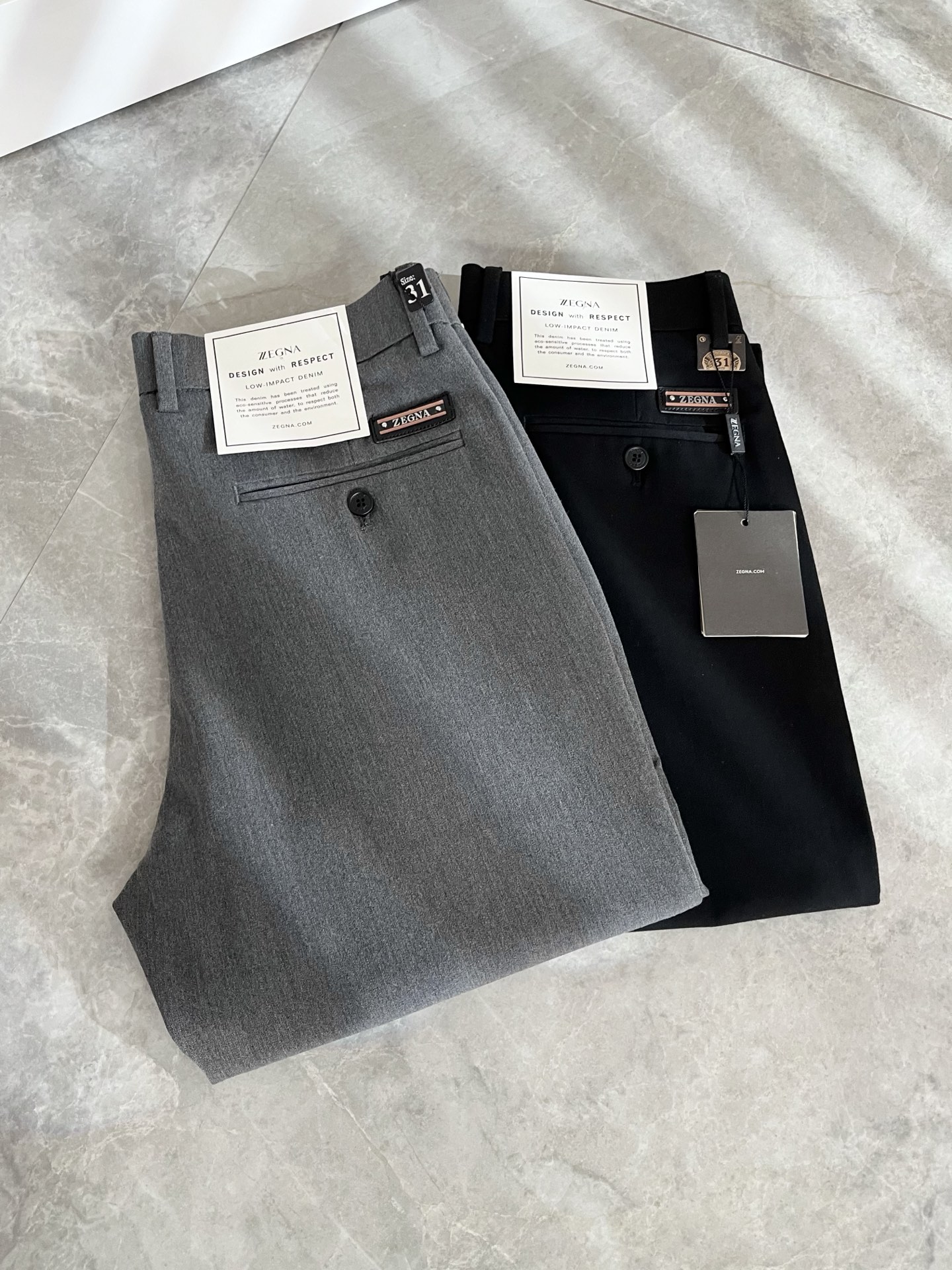 Ermenegildo Zeg*a杰*亚 2026春夏新款男士休闲西裤，压轴的渠道货出现了！！柜台同步销