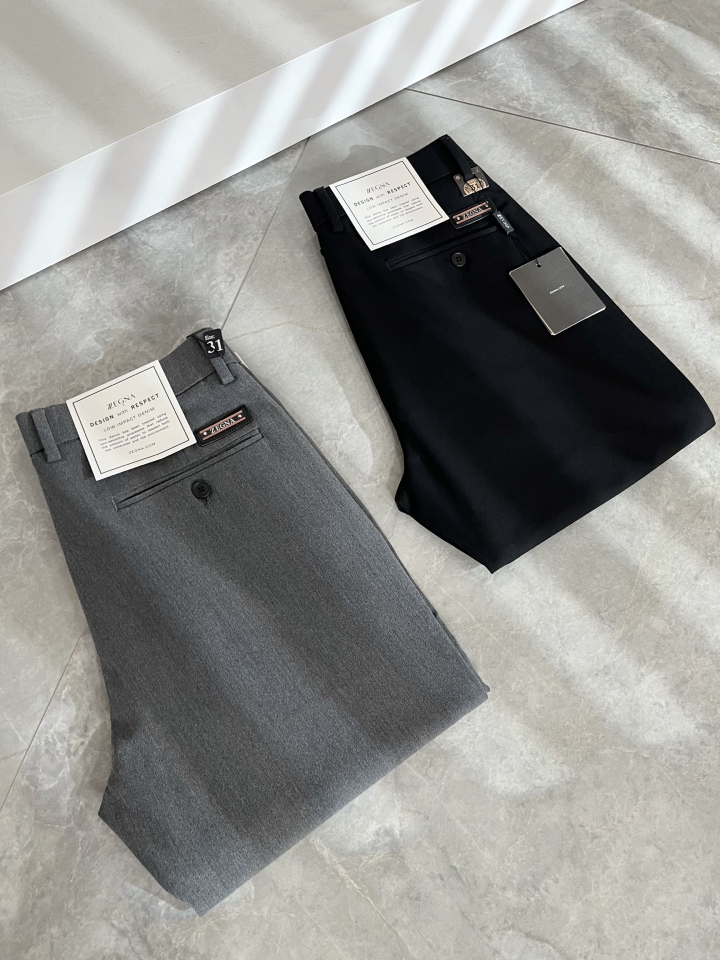 Ermenegildo Zeg*a杰*亚 2026春夏新款男士休闲西裤，压轴的渠道货出现了！！柜台同步销