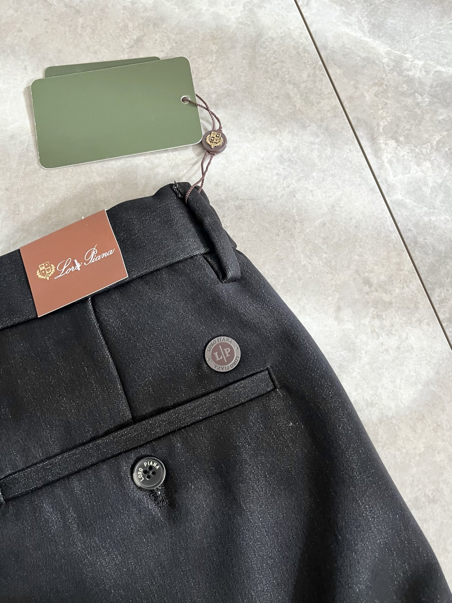 Loro Piana诺悠翩雅 2026春夏新品男士时装款高端休闲裤，香港洋行渠道货，日本原厂出品，纯血统