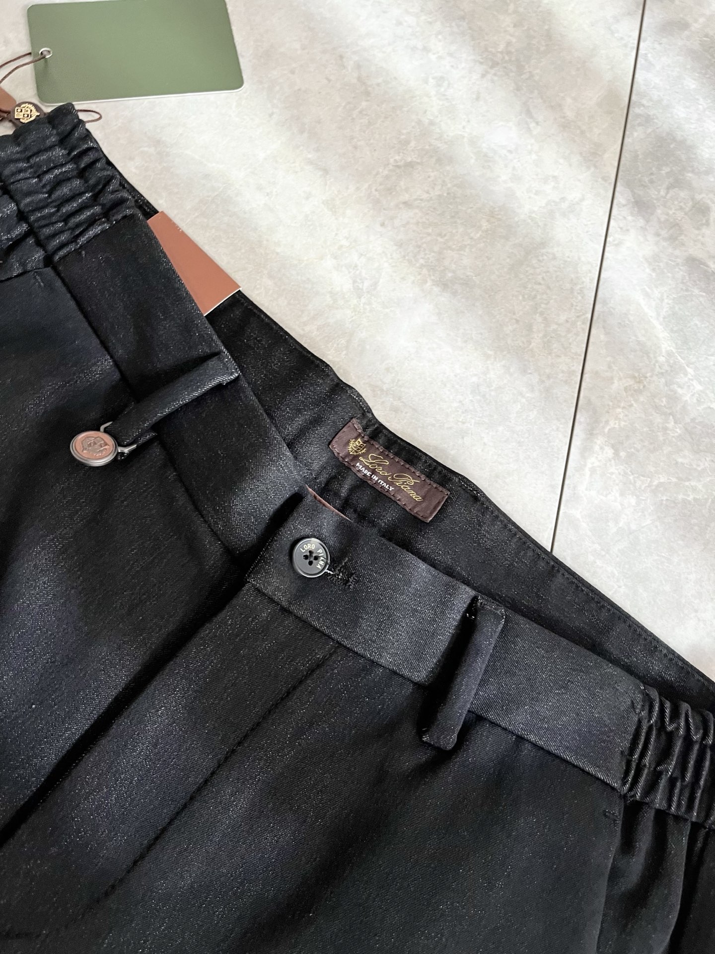 Loro Piana诺悠翩雅 2026春夏新品男士时装款高端休闲裤，香港洋行渠道货，日本原厂出品，纯血统