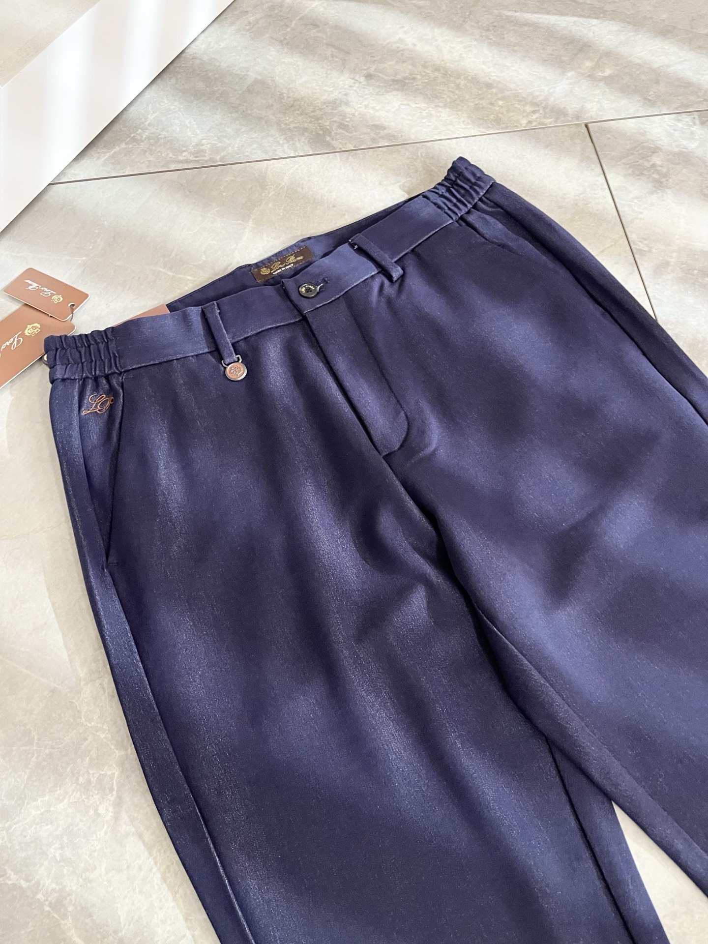 Loro Piana诺悠翩雅 2026春夏新品男士时装款高端休闲裤，香港洋行渠道货，日本原厂出品，纯血统