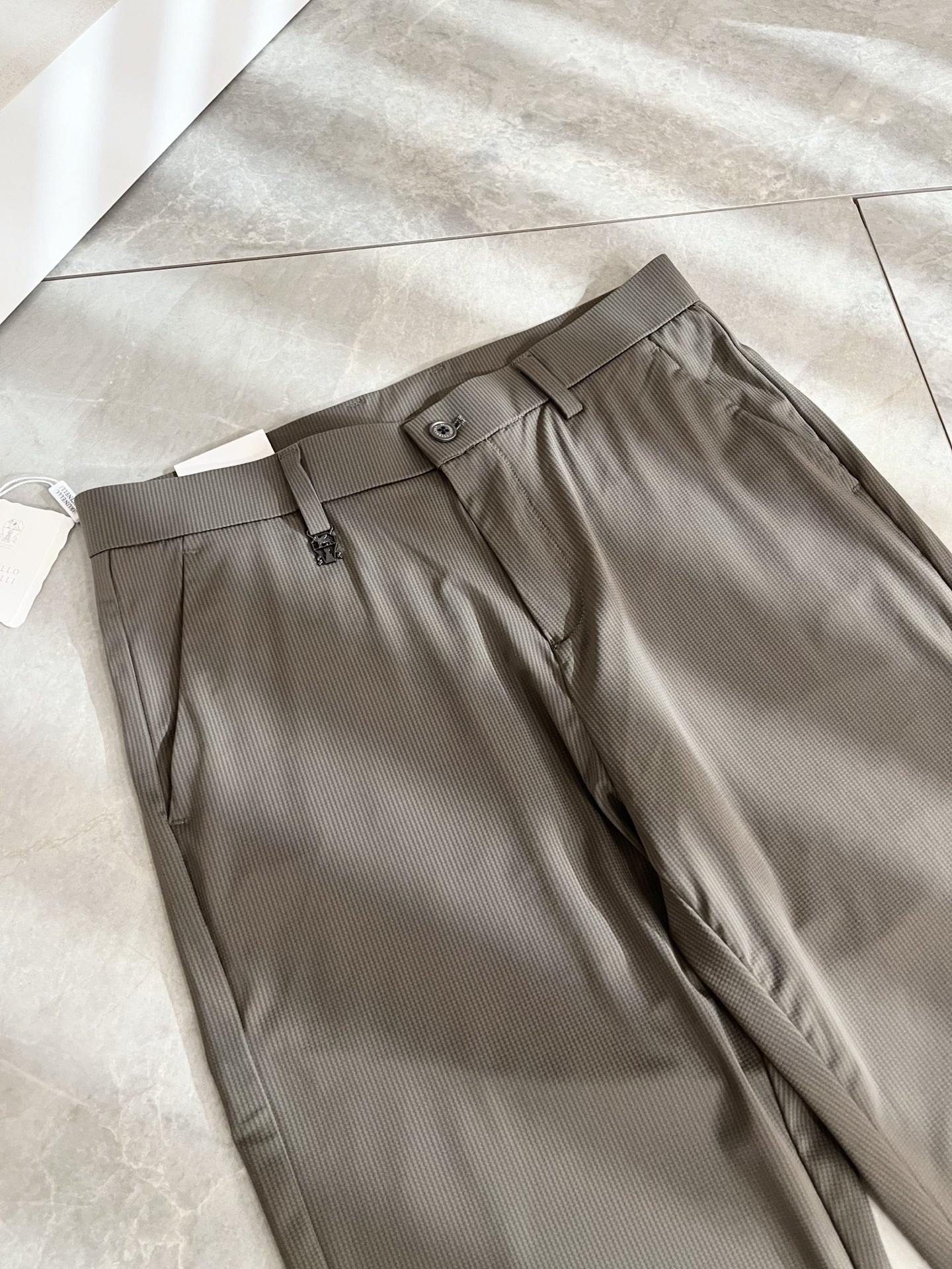 BC-Brunello Cucineli 2026春夏新品男士时装款高端休闲西裤，香港洋行渠道货，日本原