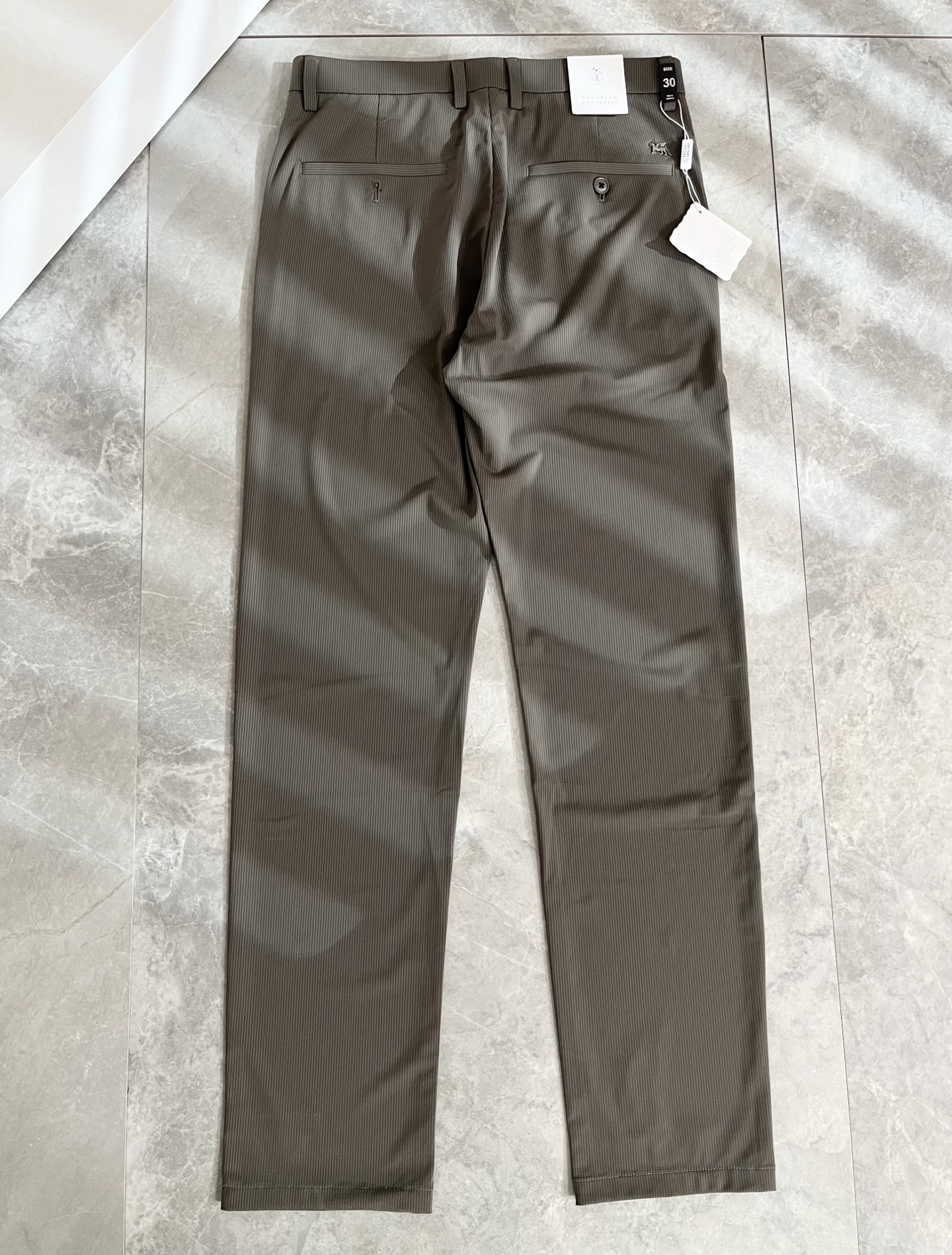 BC-Brunello Cucineli 2026春夏新品男士时装款高端休闲西裤，香港洋行渠道货，日本原