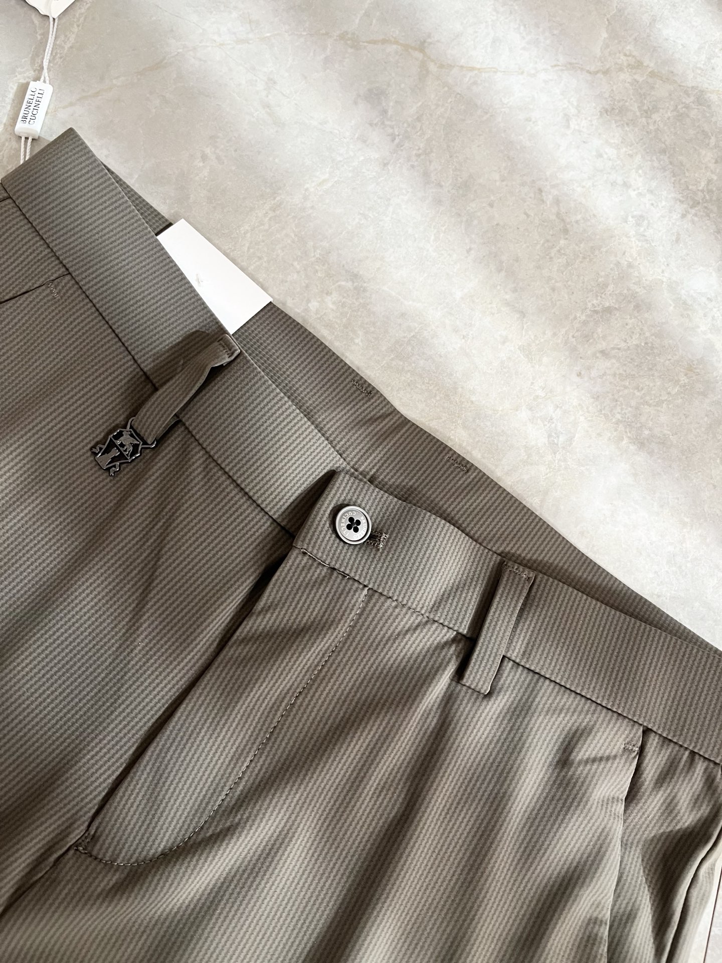 BC-Brunello Cucineli 2026春夏新品男士时装款高端休闲西裤，香港洋行渠道货，日本原
