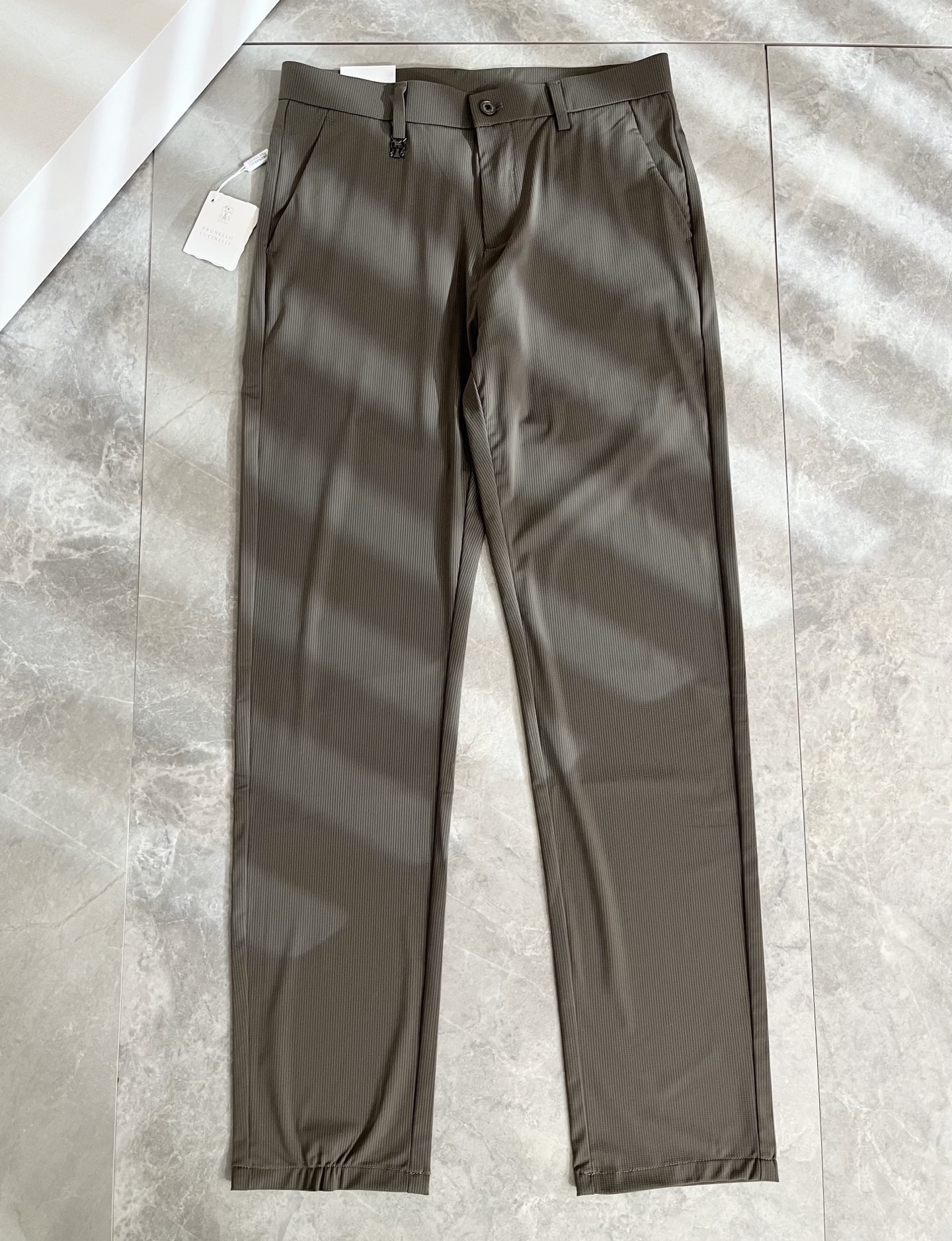 BC-Brunello Cucineli 2026春夏新品男士时装款高端休闲西裤，香港洋行渠道货，日本原