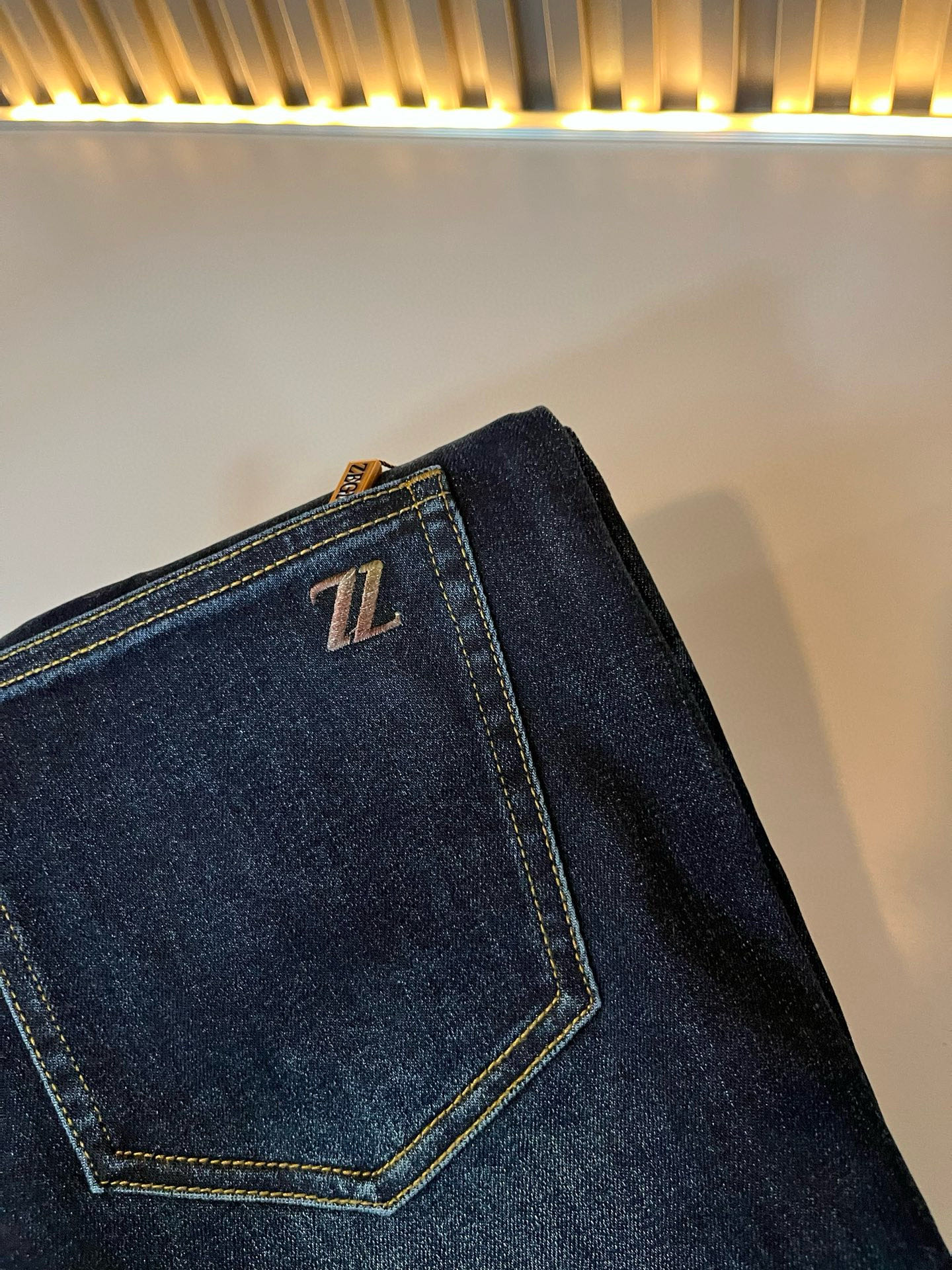 Zegna 杰尼亚 2026春夏新款男士休闲牛仔裤，压轴的渠道货出现了！！柜台同步销售！ 毫不夸张的说，