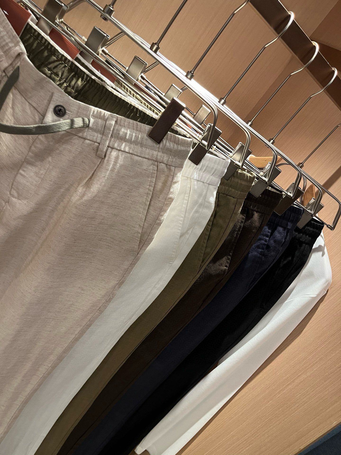 Loro Piana诺悠翩雅 2026春夏新品男士棉麻休闲裤，最新的贸易订单全品相！！网红款！上身舒适透