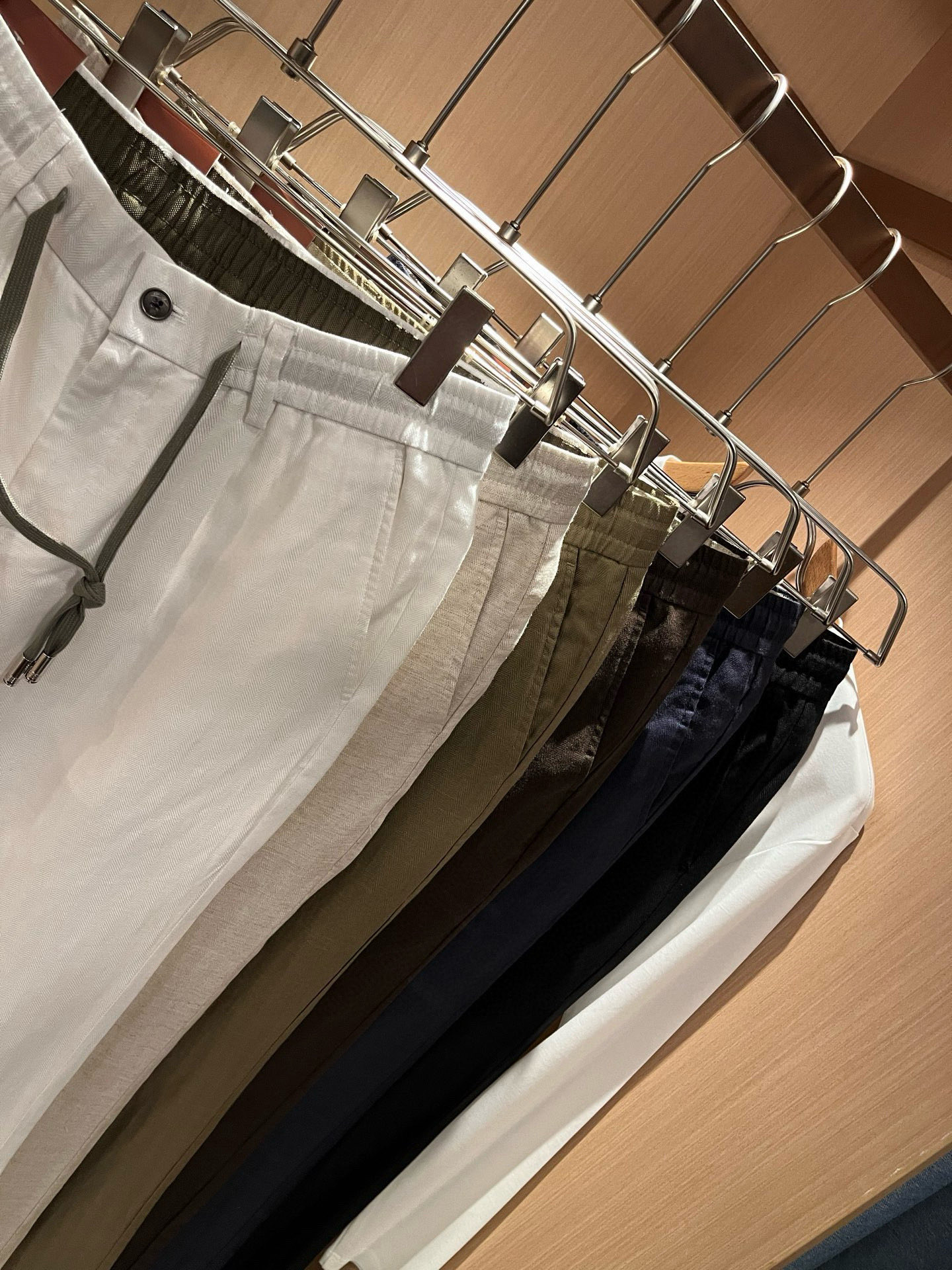 Loro Piana诺悠翩雅 2026春夏新品男士棉麻休闲裤，最新的贸易订单全品相！！网红款！上身舒适透