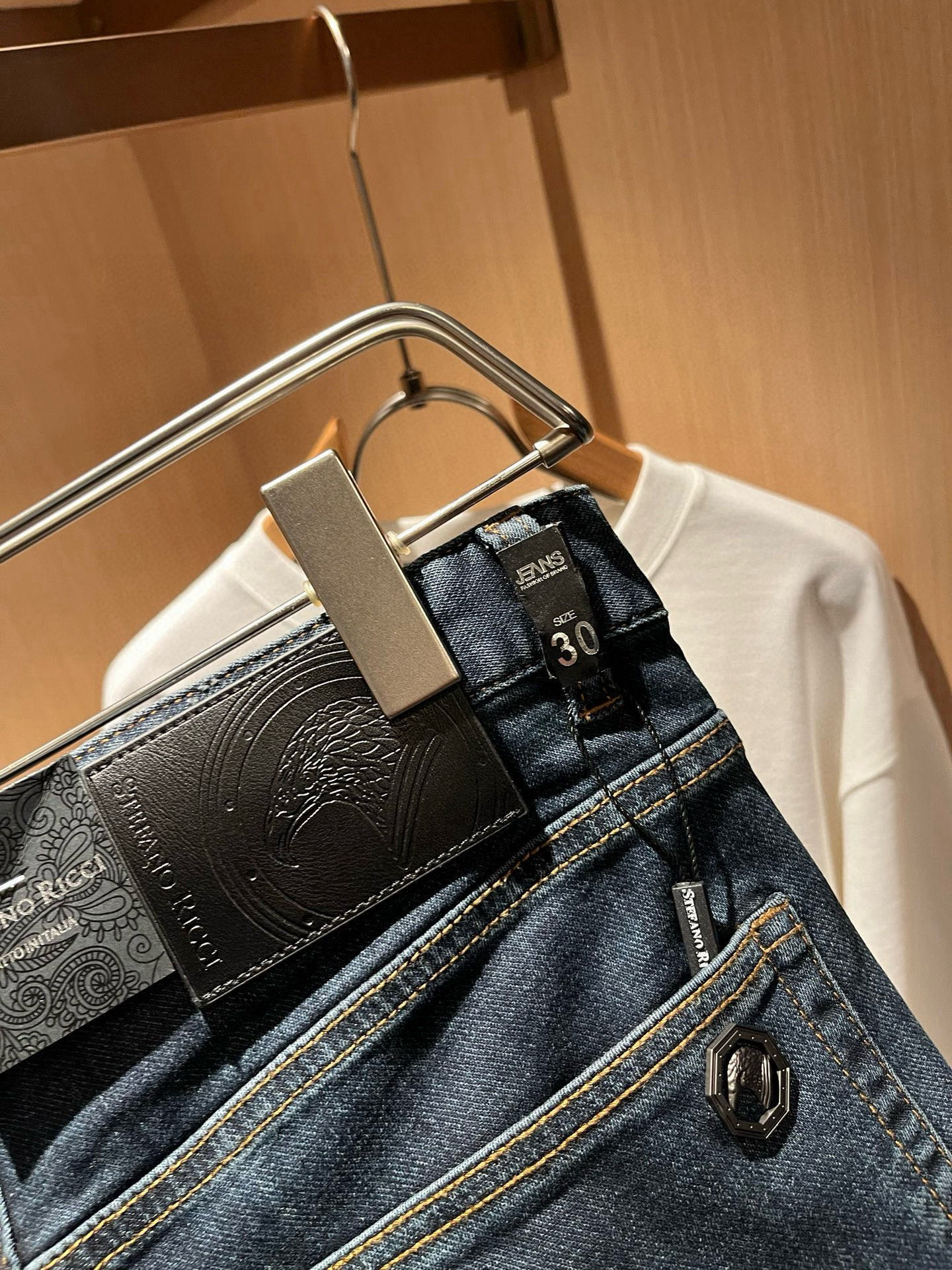 STEFANO RIC*I/史蒂芬.尼治 2026春夏男士原单休闲牛仔裤，重磅推荐！品质“牛啤” 此款所