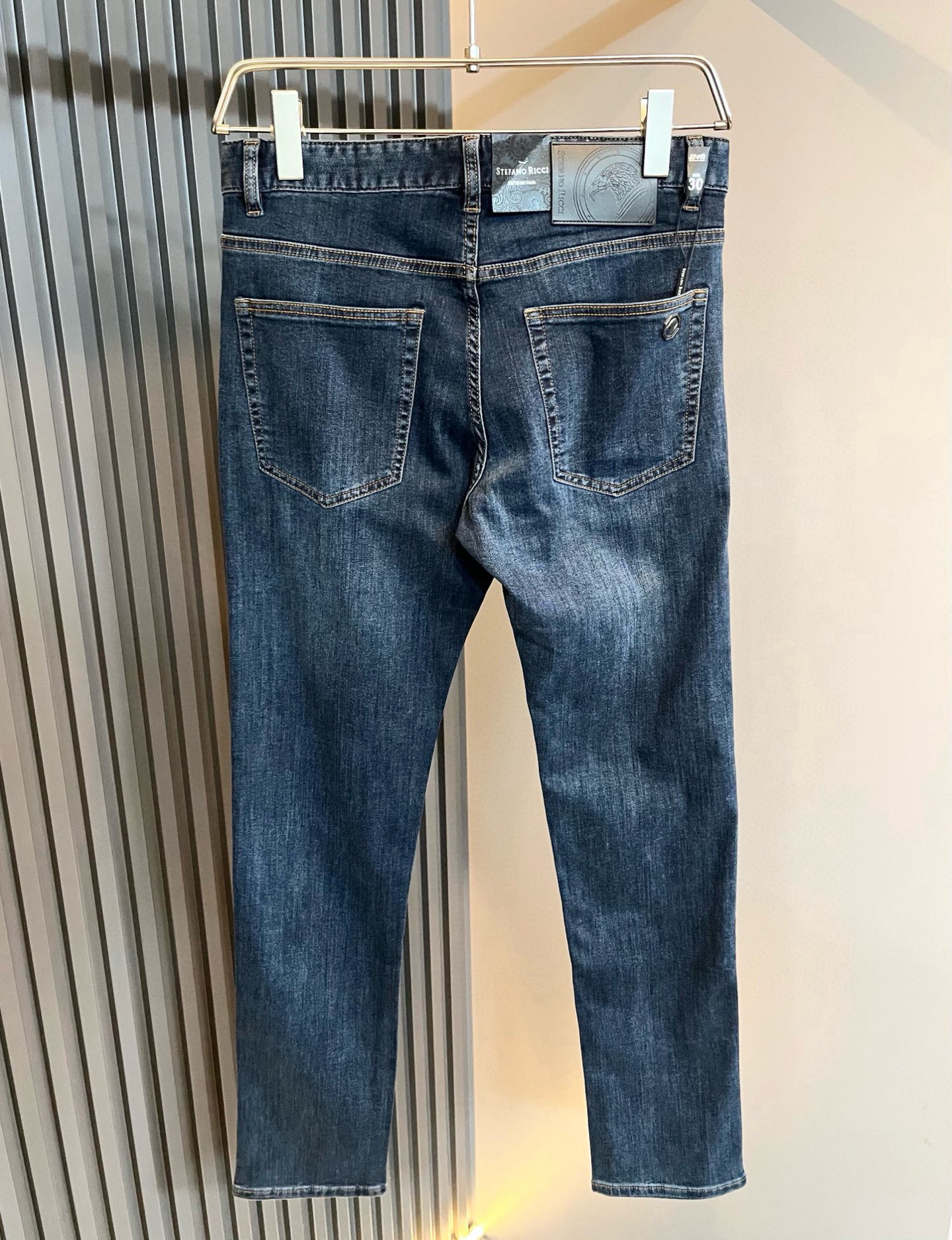 STEFANO RIC*I/史蒂芬.尼治 2026春夏男士原单休闲牛仔裤，重磅推荐！品质“牛啤” 此款所