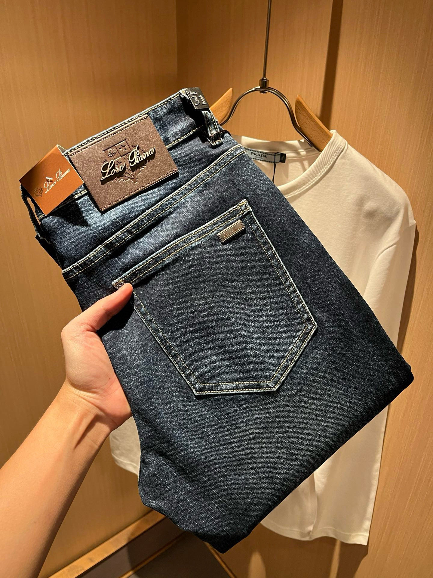 Loro Piana诺悠翩雅 秋冬新品男士时装款高端休闲裤，香港洋行渠道货，日本原厂出品，纯血统品质，完