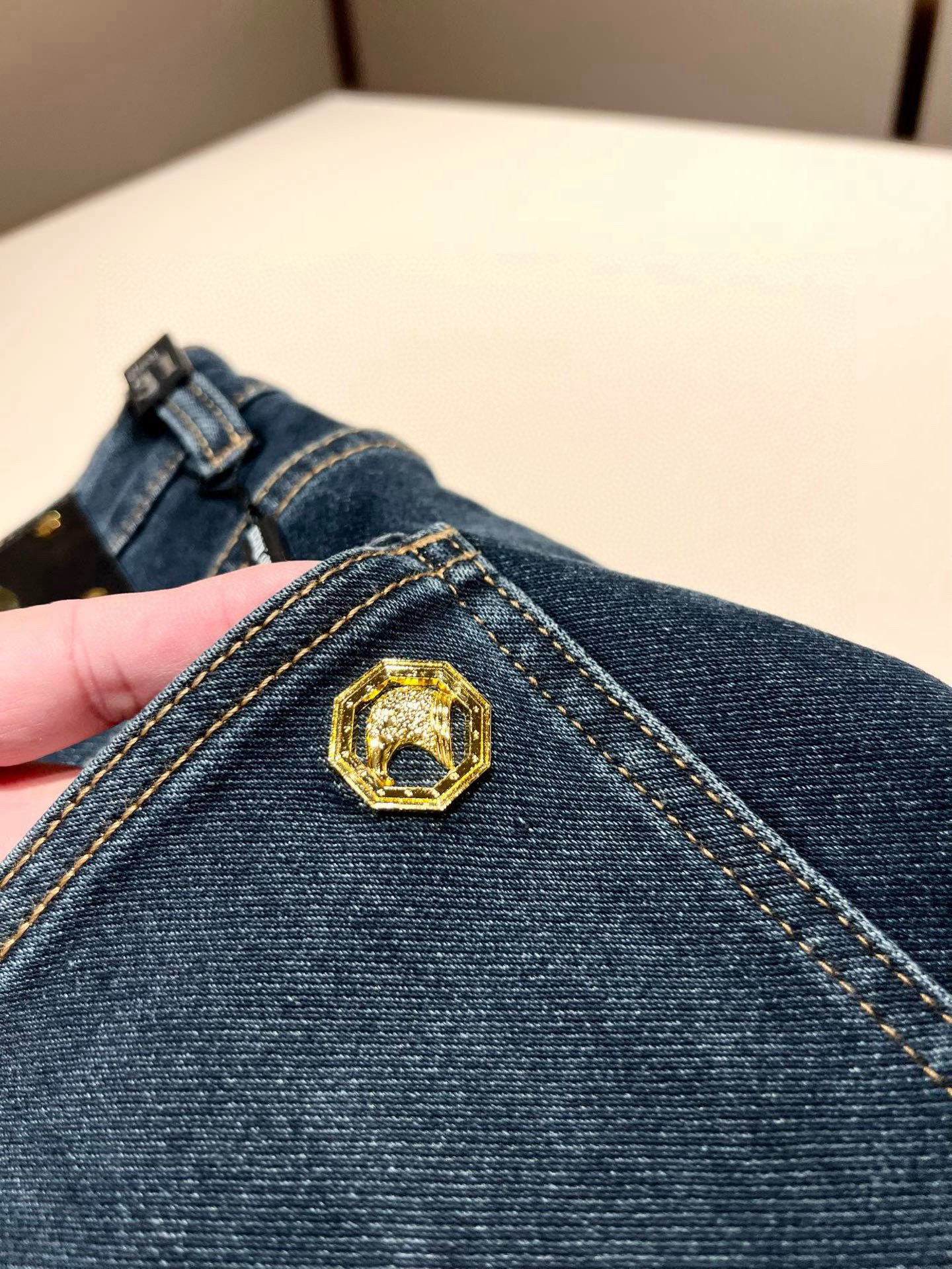 STEFANO RIC*I/史蒂芬.尼治 2026春夏男士原单休闲牛仔裤，重磅推荐！品质“牛啤” 此款所