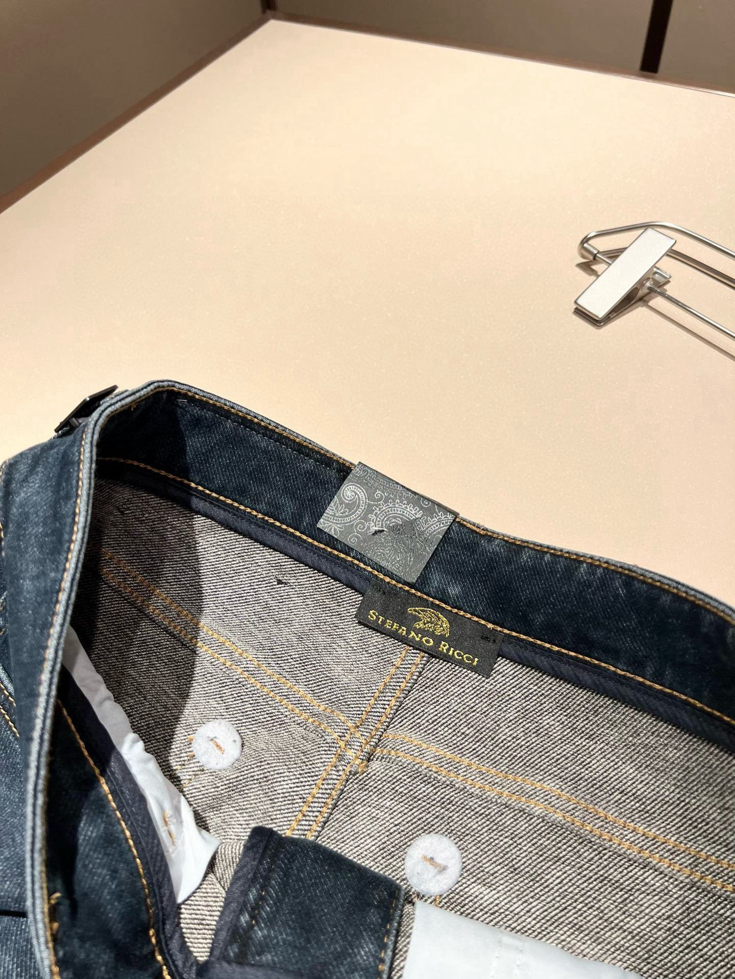 STEFANO RIC*I/史蒂芬.尼治 2026春夏男士原单休闲牛仔裤，重磅推荐！品质“牛啤” 此款所