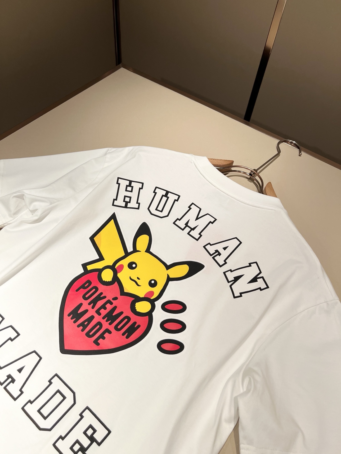 HUMAN MADE 2026春夏新款男女同款👫短袖T恤，意大利原厂订单渠道，极具个性高级风，标志log