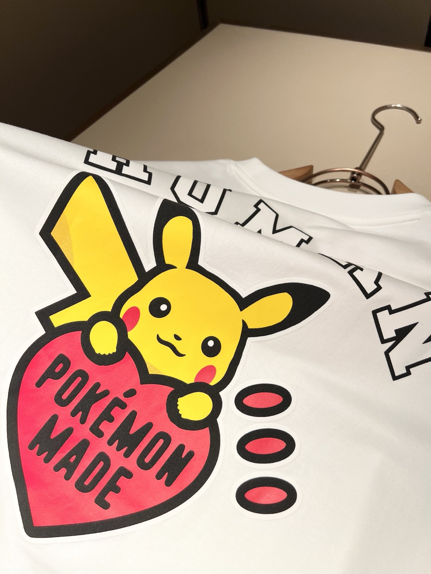 HUMAN MADE 2026春夏新款男女同款👫短袖T恤，意大利原厂订单渠道，极具个性高级风，标志log