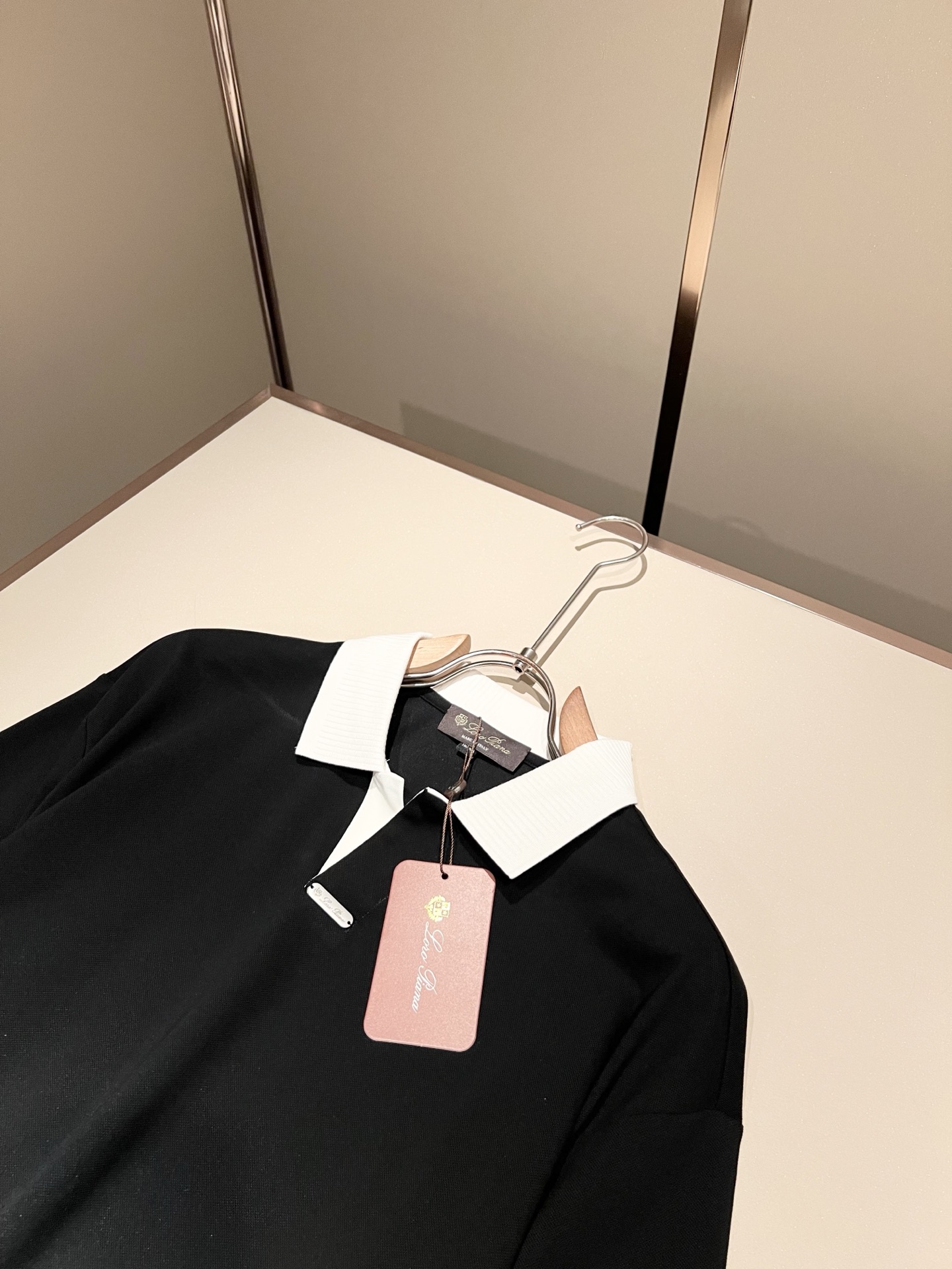 Loro Piana诺悠翩雅 2026春夏男士最新的贸易订单短袖Polo衫，全品相！！定制珠地纯棉面料！