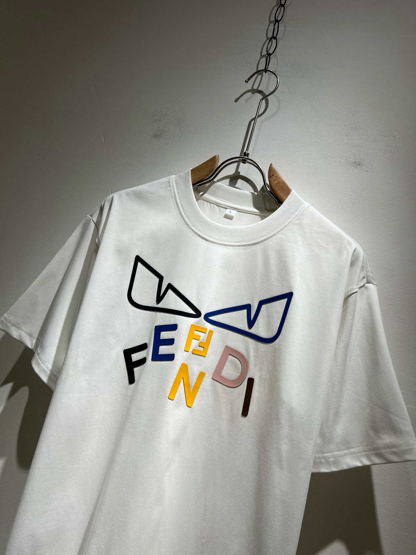 FEN*I 芬*迪2026春夏新款FD家族FF男女同款👫打底衫，男女同款👫百搭极简短袖。意大利原厂订单，