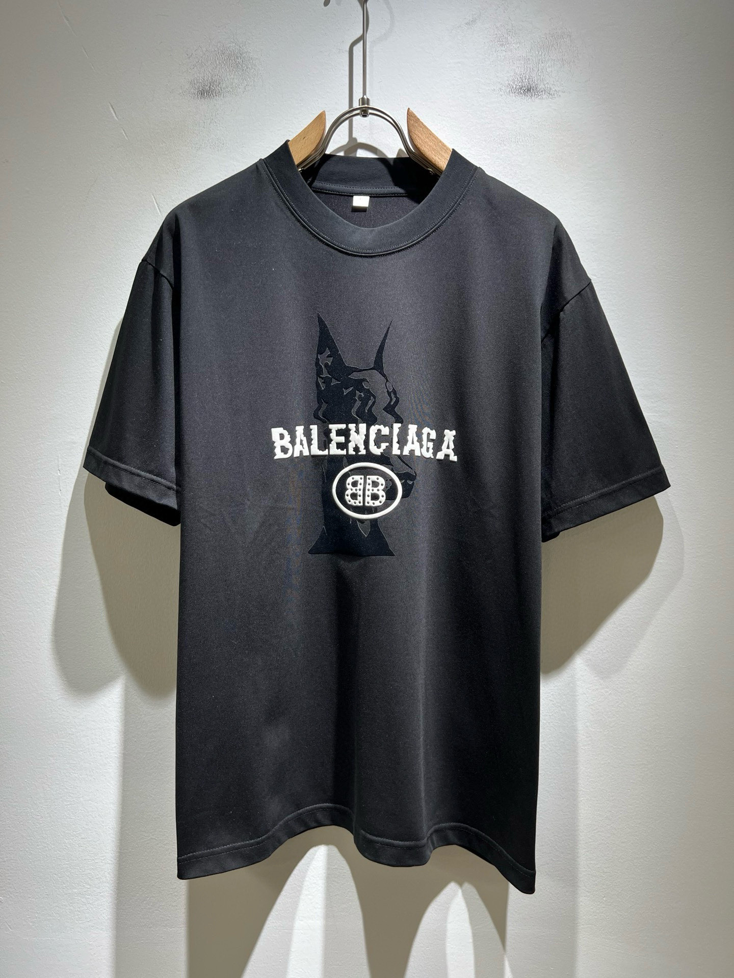 BALENCI*GA巴黎*家 2026春夏新款男女同款👫短袖T恤！走秀图案印花时尚休闲短袖T恤衫！设计l