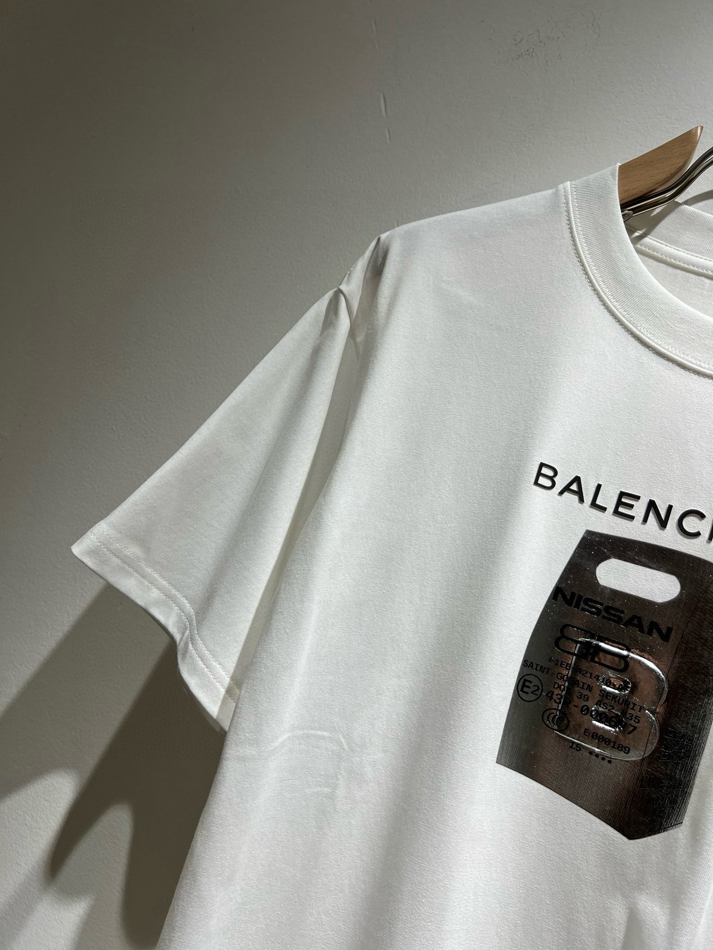 BALENCI*GA巴黎*家 2026春夏新款男女同款👫短袖T恤！走秀图案印花时尚休闲短袖T恤衫！设计l