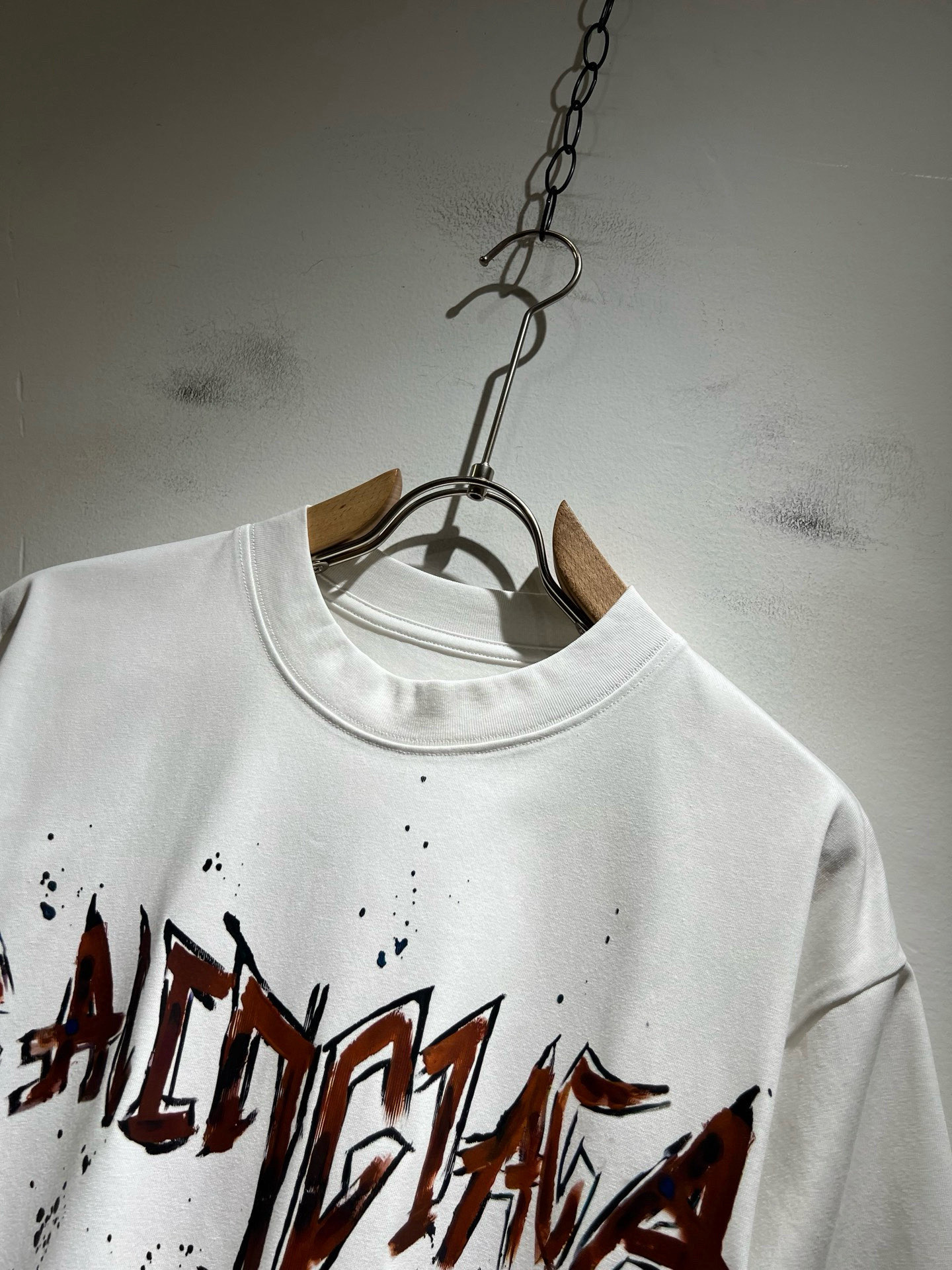 BALENCI*GA巴黎*家 2026春夏新款男女同款👫短袖T恤！走秀图案印花时尚休闲短袖T恤衫！设计l