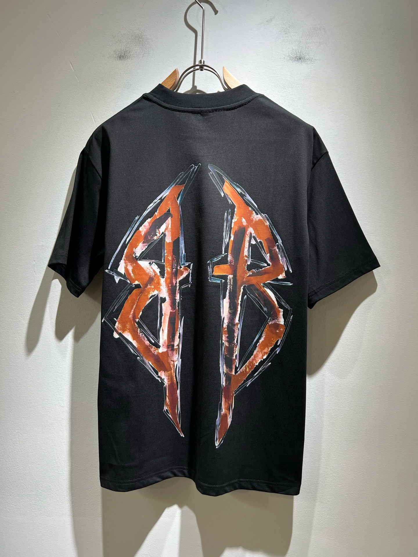 BALENCI*GA巴黎*家 2026春夏新款男女同款👫短袖T恤！走秀图案印花时尚休闲短袖T恤衫！设计l