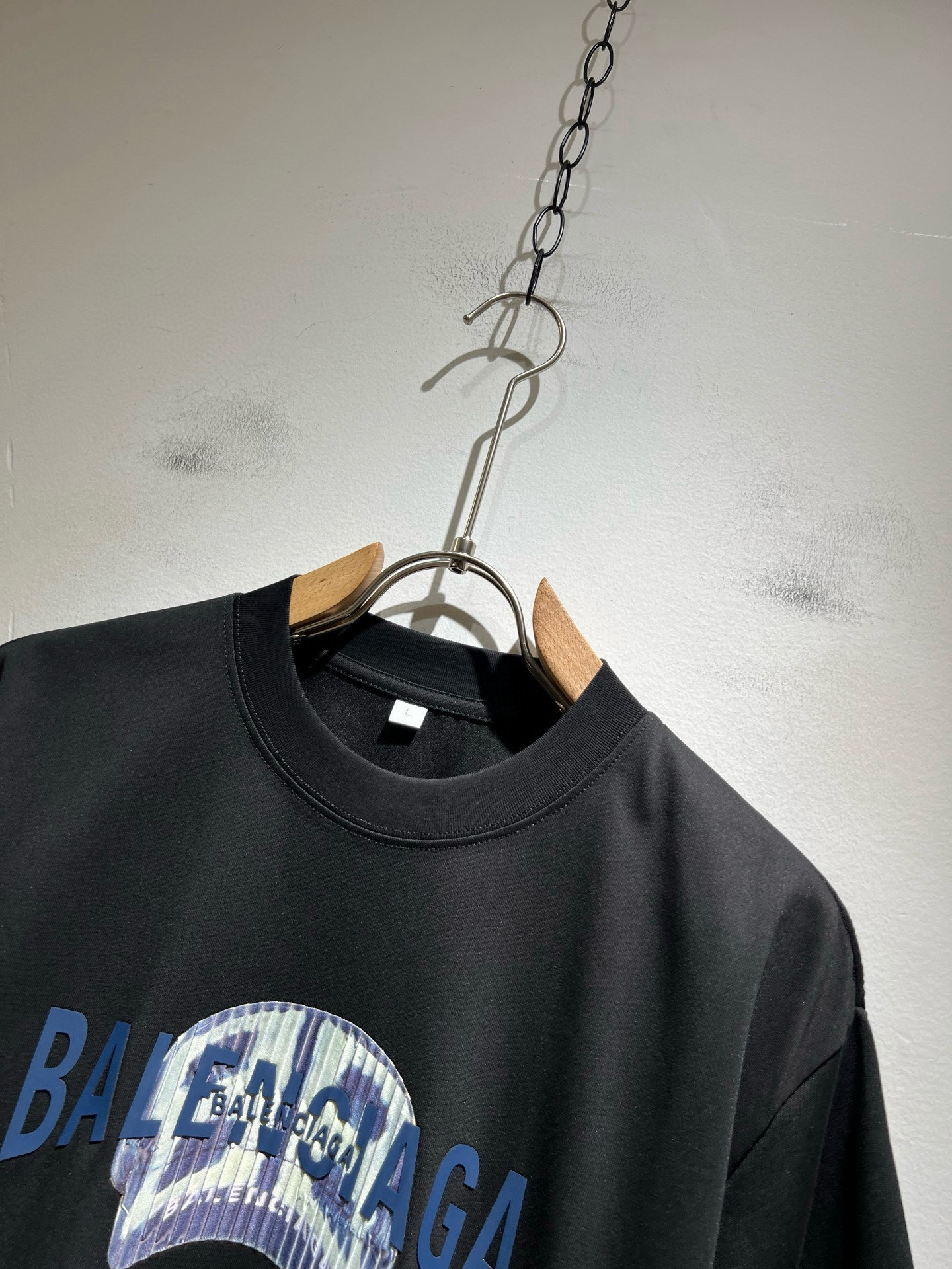BALENCI*GA巴黎*家 2026春夏新款男女同款👫短袖T恤！走秀图案印花时尚休闲短袖T恤衫！设计l