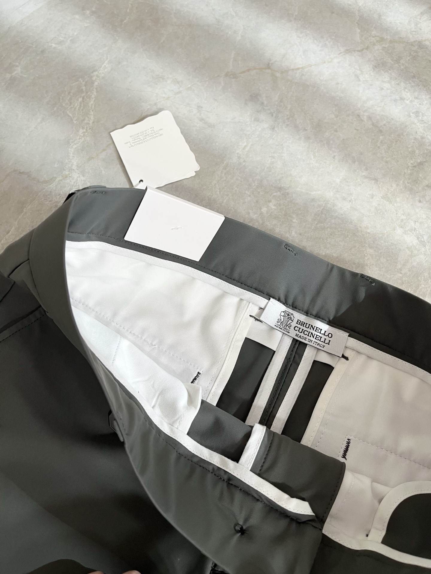 BC-Brunello Cucineli 2026春夏新品男士时装款高端休闲西裤，香港洋行渠道货，日本原