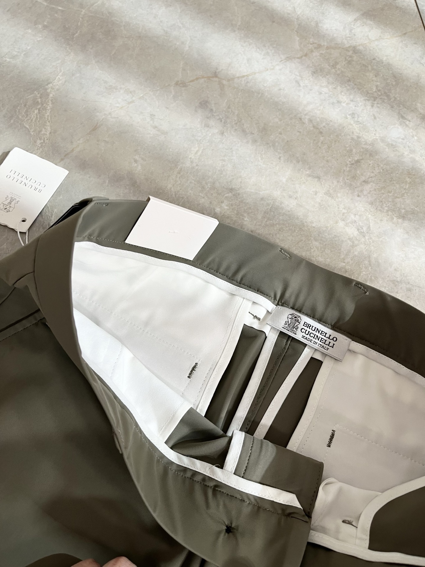 BC-Brunello Cucineli 2026春夏新品男士时装款高端休闲西裤，香港洋行渠道货，日本原