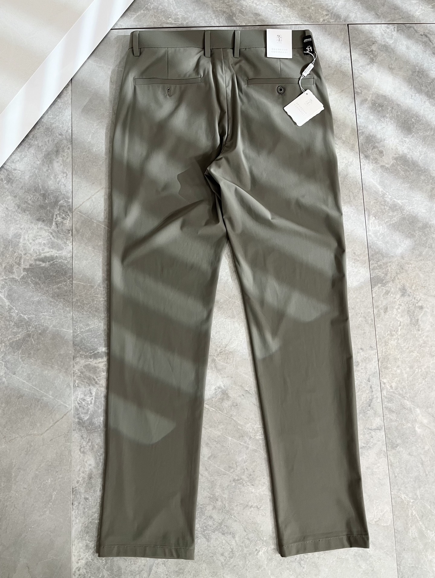 BC-Brunello Cucineli 2026春夏新品男士时装款高端休闲西裤，香港洋行渠道货，日本原