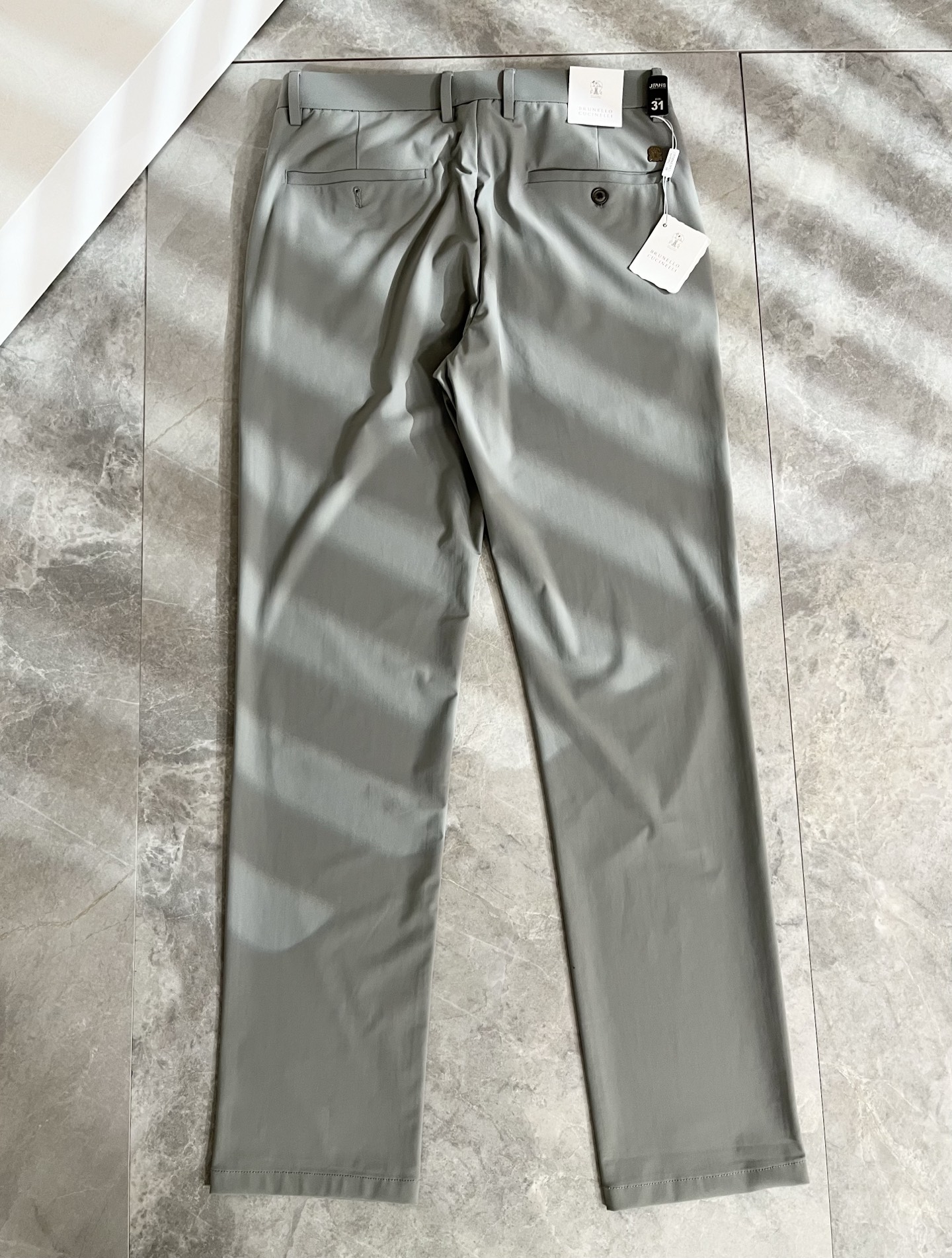 BC-Brunello Cucineli 2026春夏新品男士时装款高端休闲西裤，香港洋行渠道货，日本原