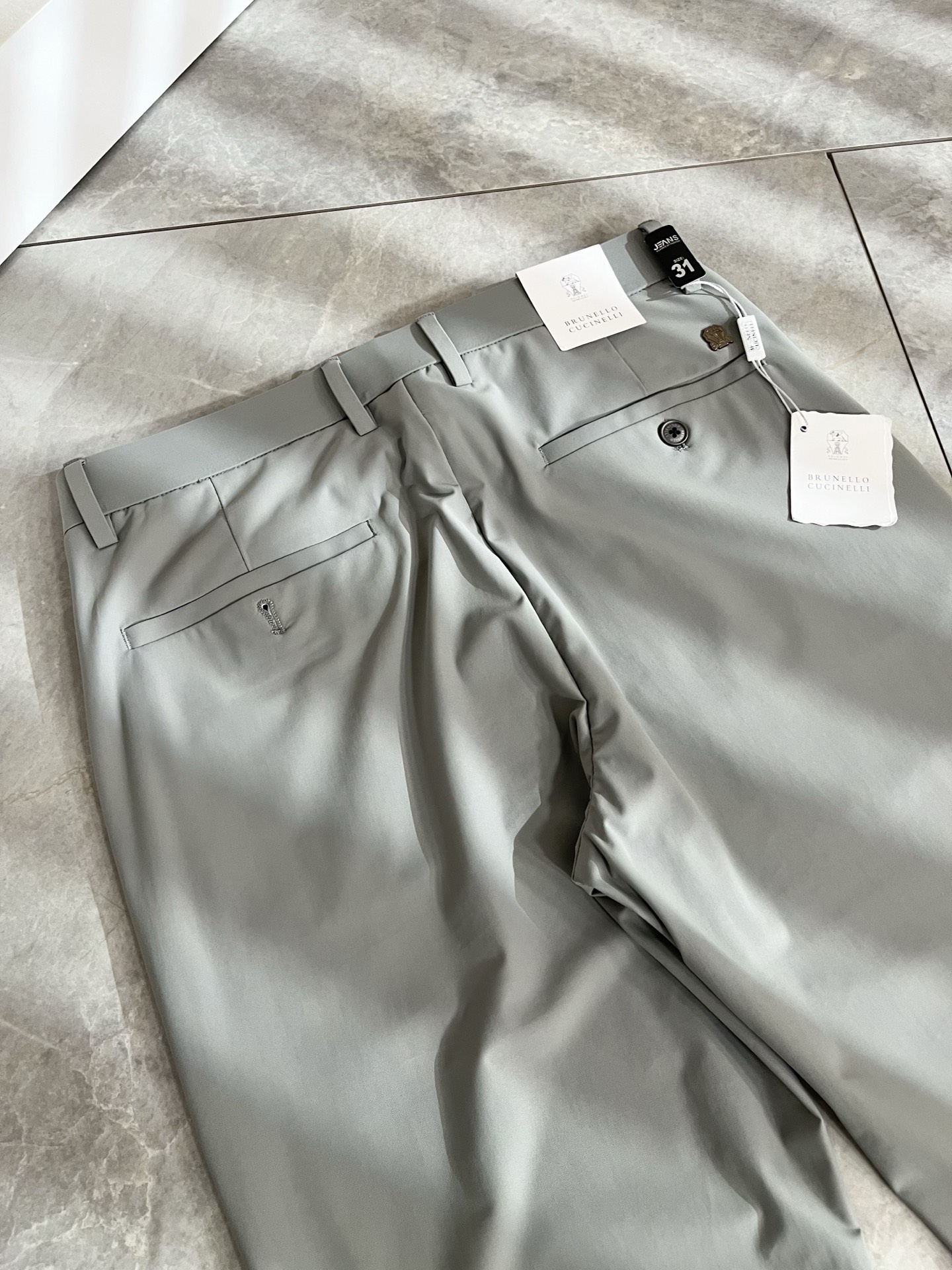BC-Brunello Cucineli 2026春夏新品男士时装款高端休闲西裤，香港洋行渠道货，日本原